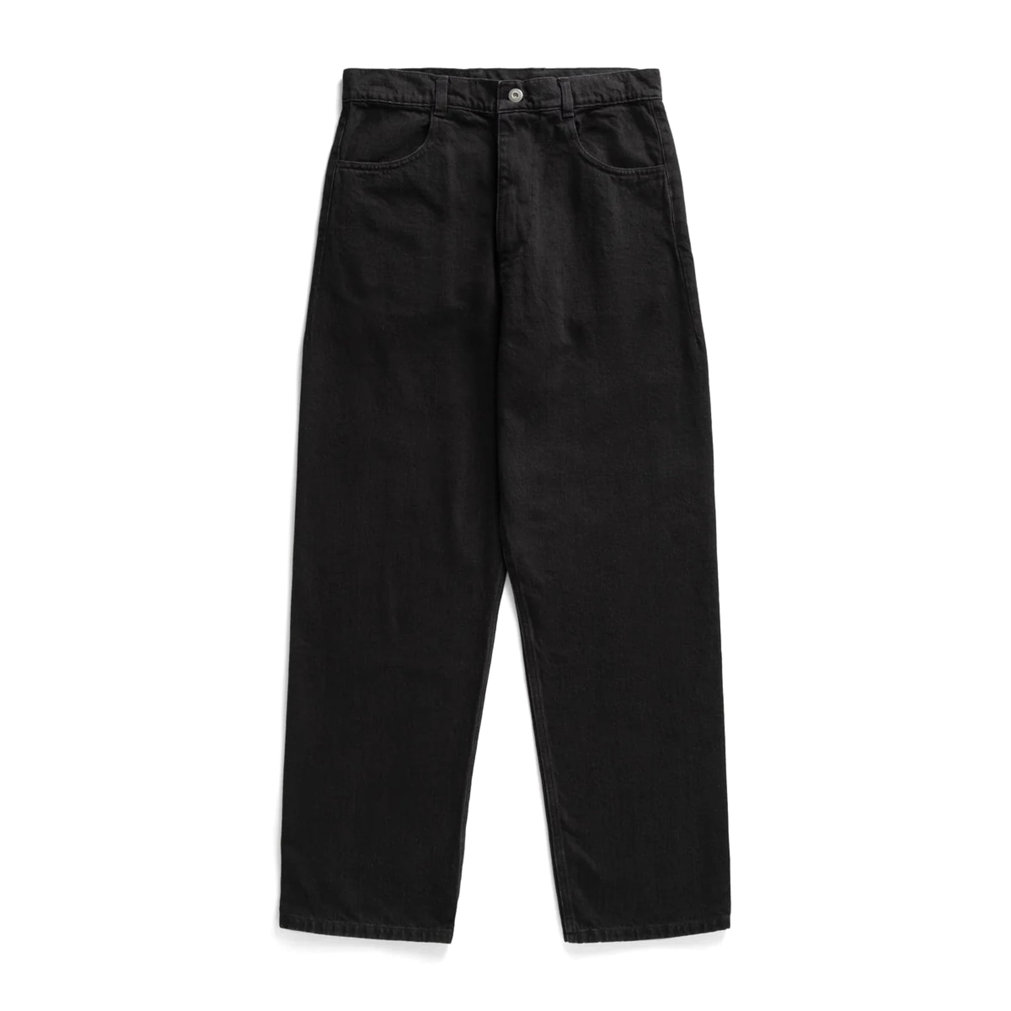 Arpenteur 4 Pocket Pant Midweight Denim Washed Black | BlackBlue