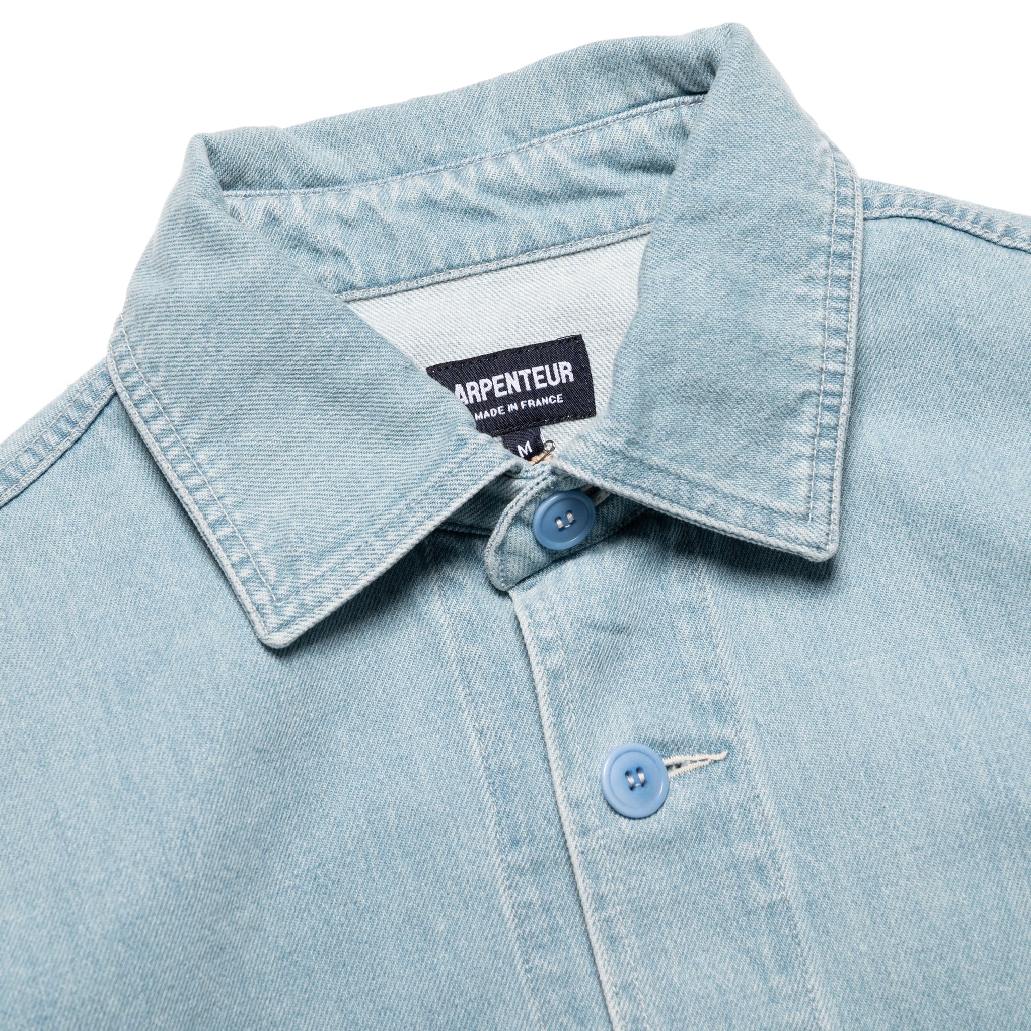 Arpenteur Lux J Jacket Midweight Denim Bleach | BlackBlue