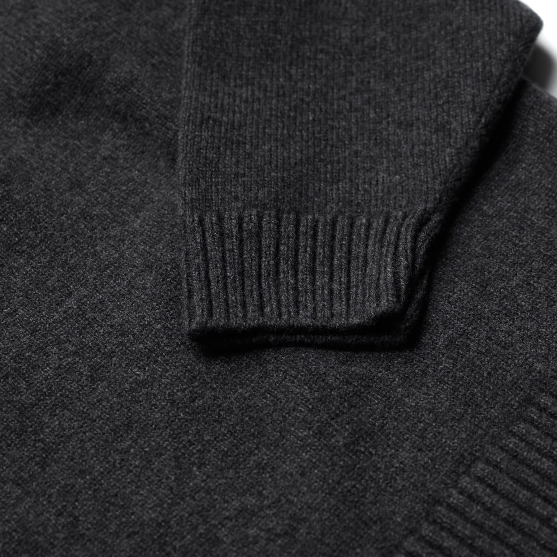 Source Sweater Merino Cashmere - Charcoal
