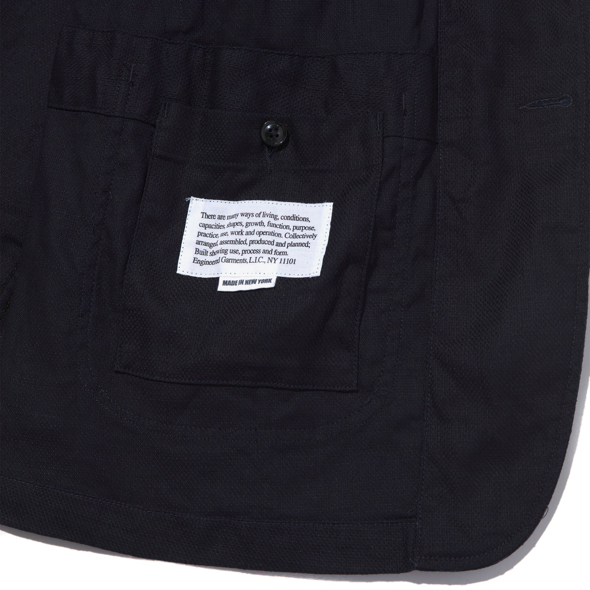 Bedford Jacket - Dark Navy CL Java Cloth