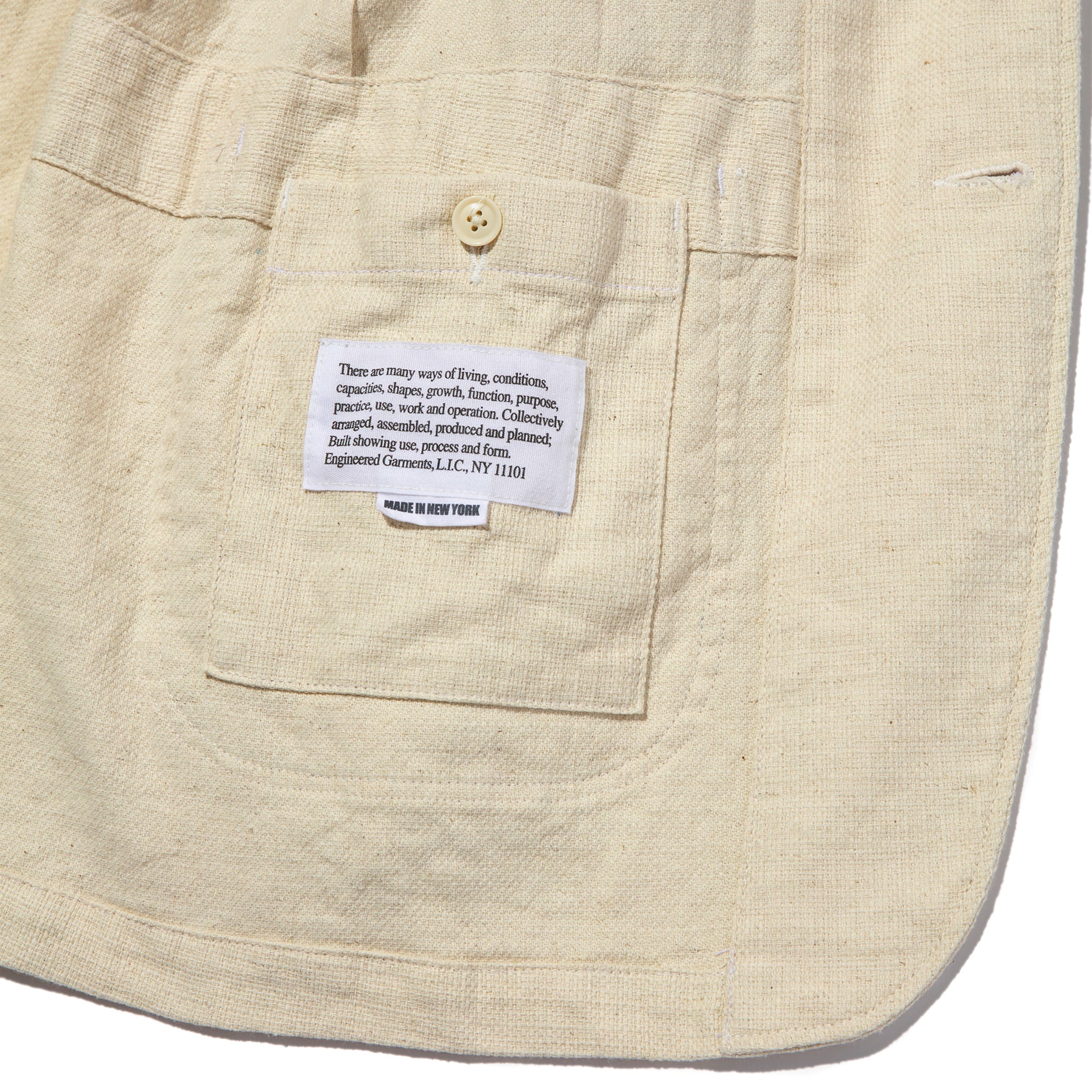 Bedford Jacket - Natural CL Java Cloth
