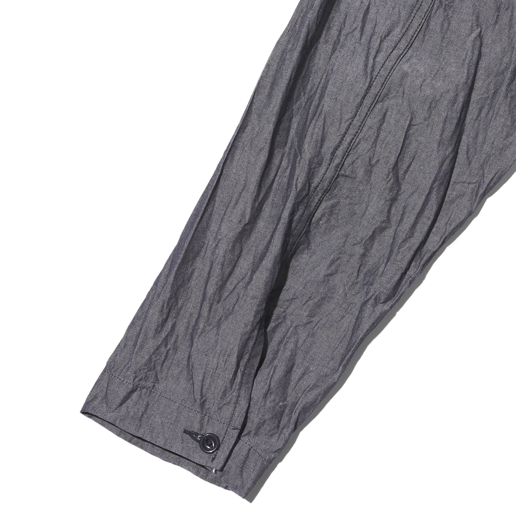 Cagoule Shirt - Indigo Cotton Chambray