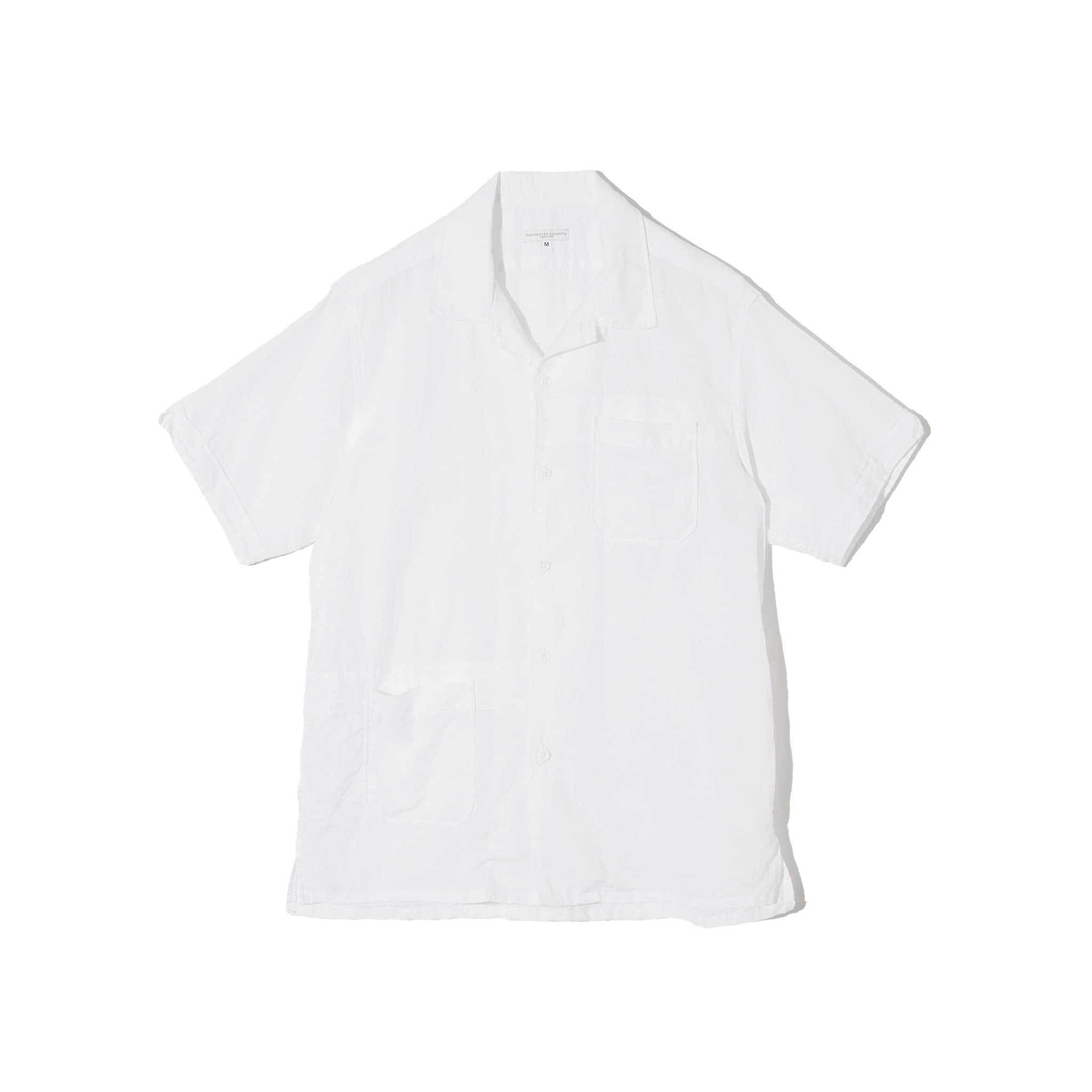 Camp Shirt - White Handkerchief Linen