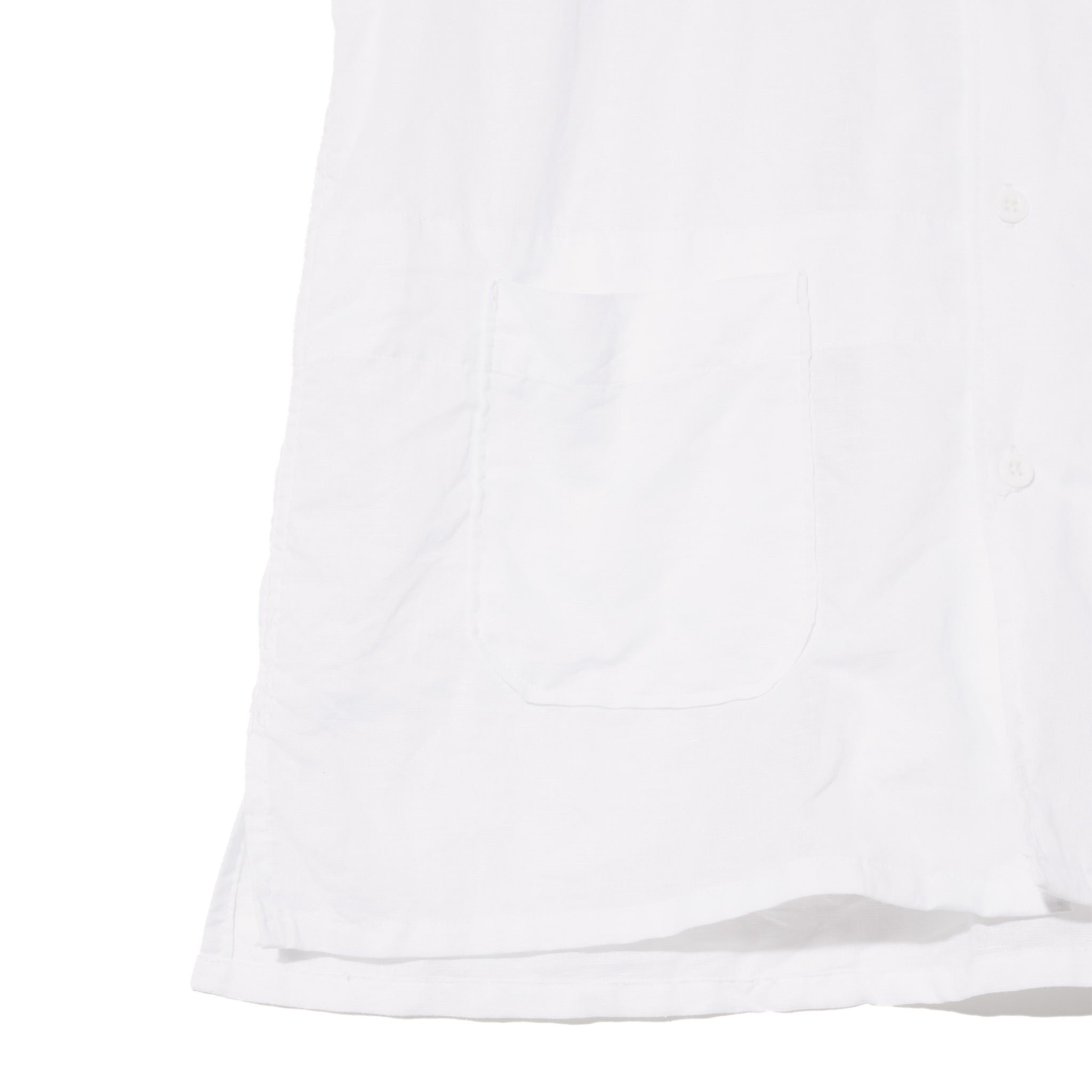 Camp Shirt - White Handkerchief Linen