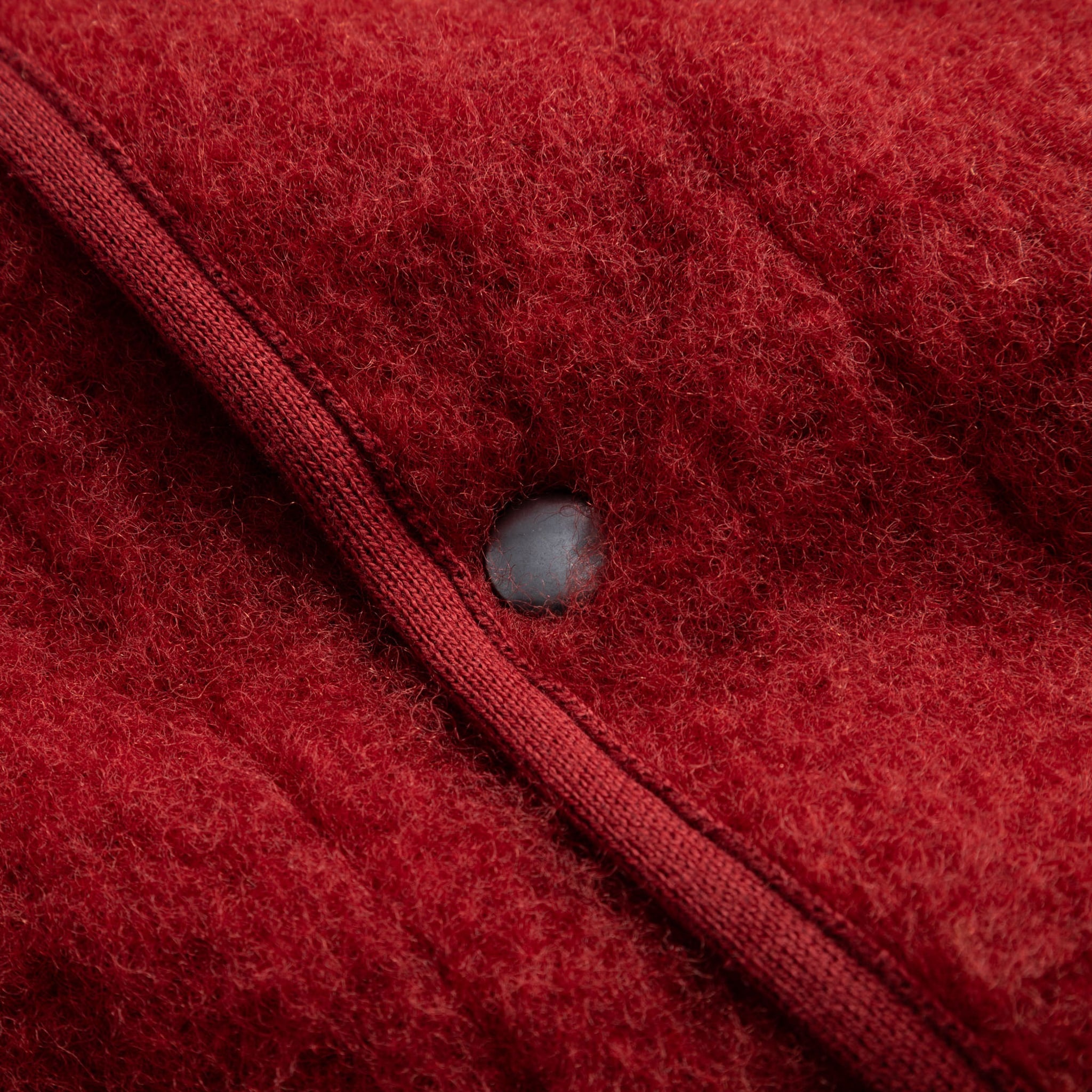Contour Jacket Brushed Wool - Red