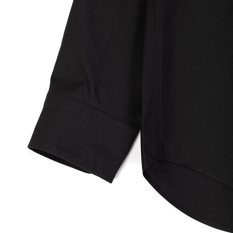 Arpenteur Doris Shirt Giza Cotton Oxford Black Cuff Detail