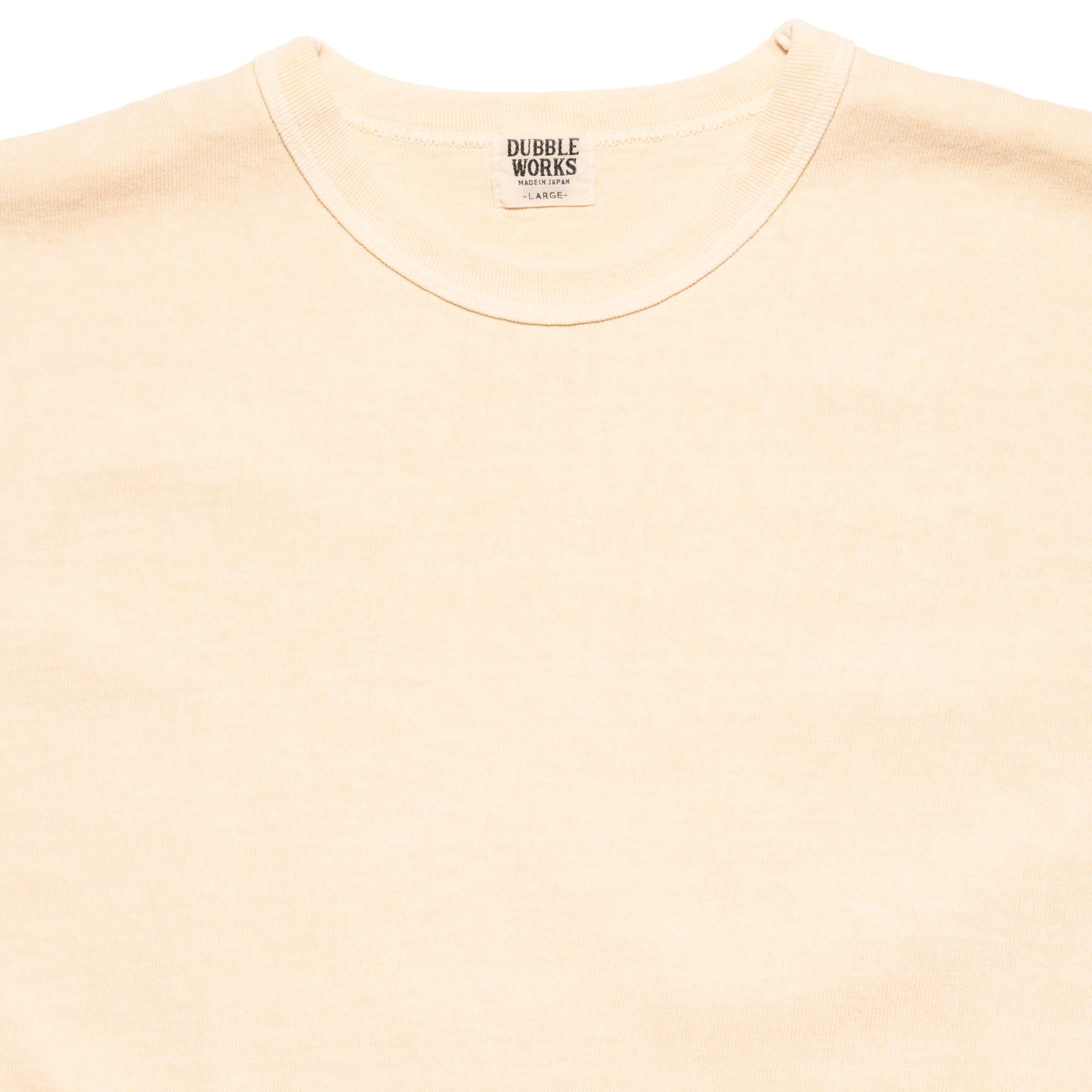 37001PD Heavyweight T-Shirt Pigment Dye - Cream