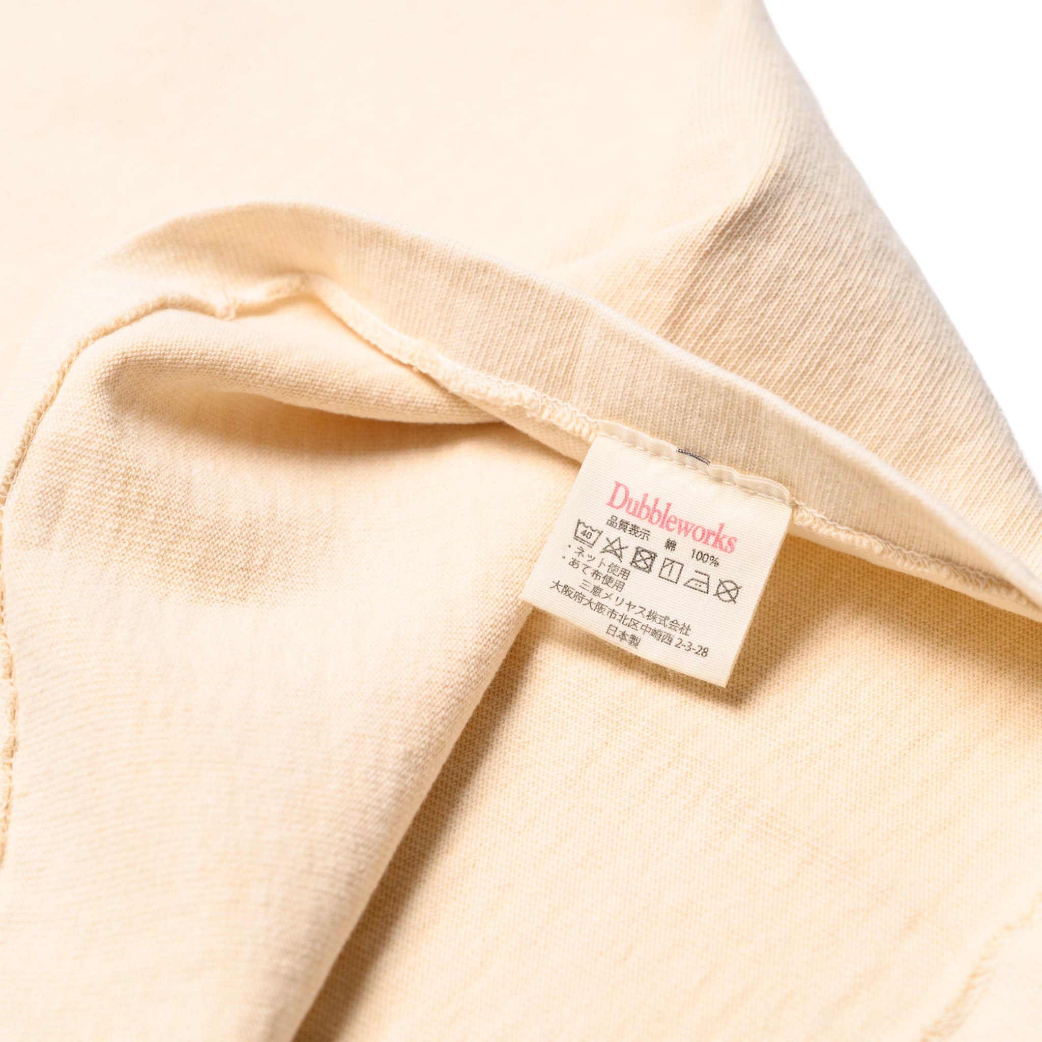 37001PD Heavyweight T-Shirt Pigment Dye - Cream