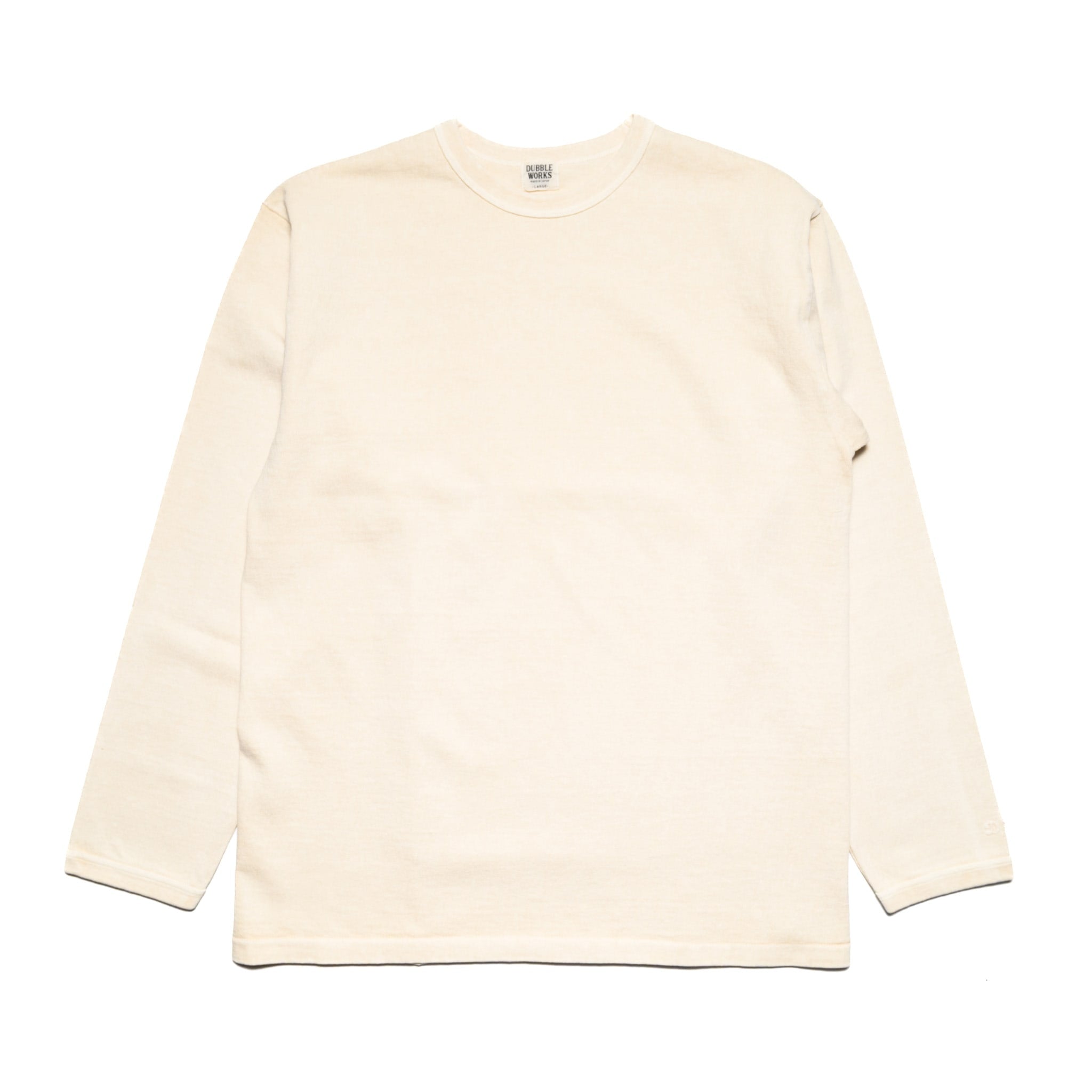 58001PD Heavyweight LS Tee Pigment Dye - Cream