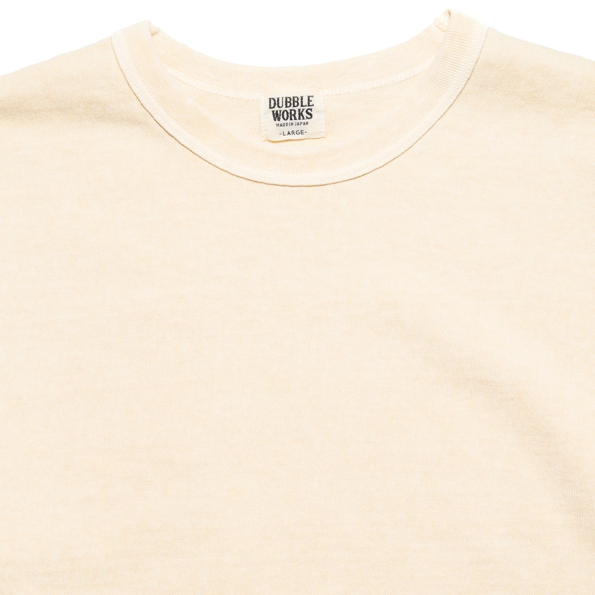 58001PD Heavyweight LS Tee Pigment Dye - Cream