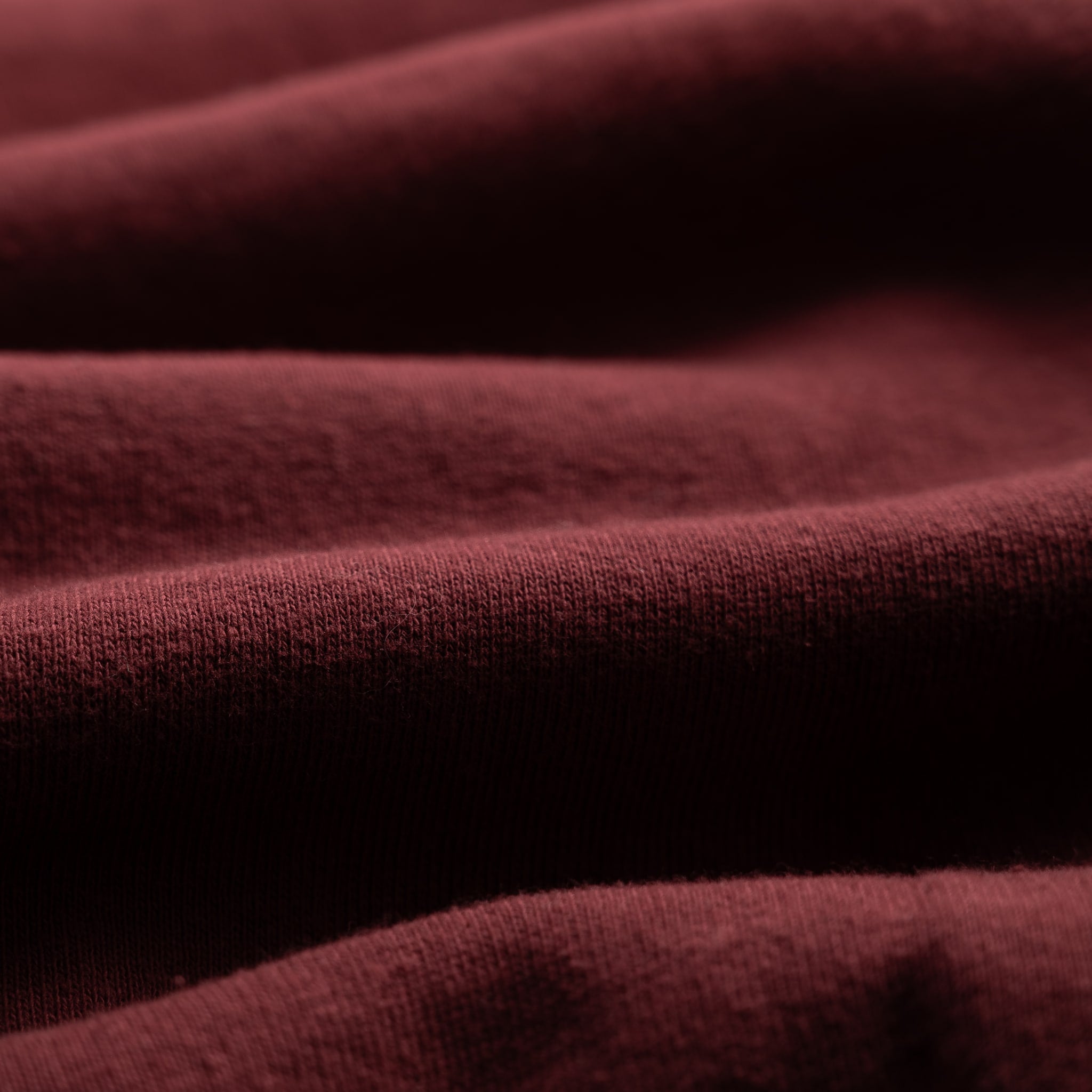 86001 Loopwheel Sweatshirt - Burgundy