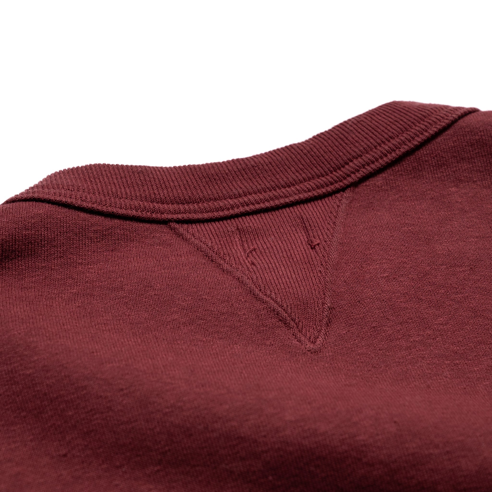 86001 Loopwheel Sweatshirt - Burgundy