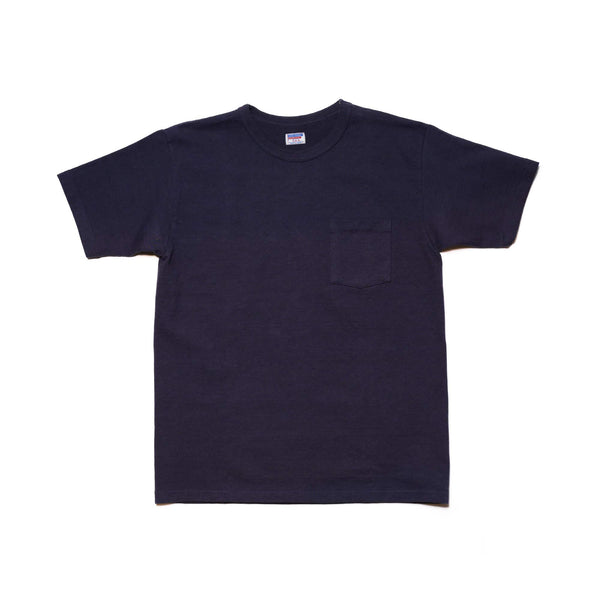 37002 Heavy SS Pocket Tee - Navy