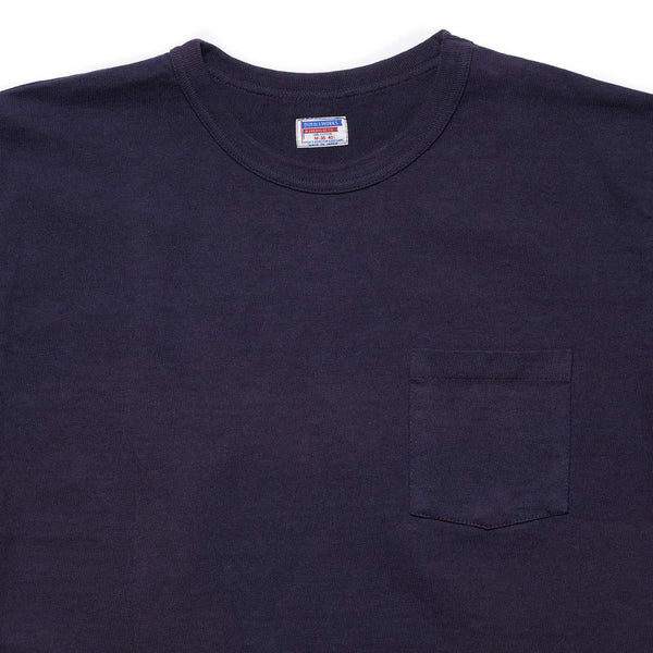 37002 Heavy SS Pocket Tee - Navy