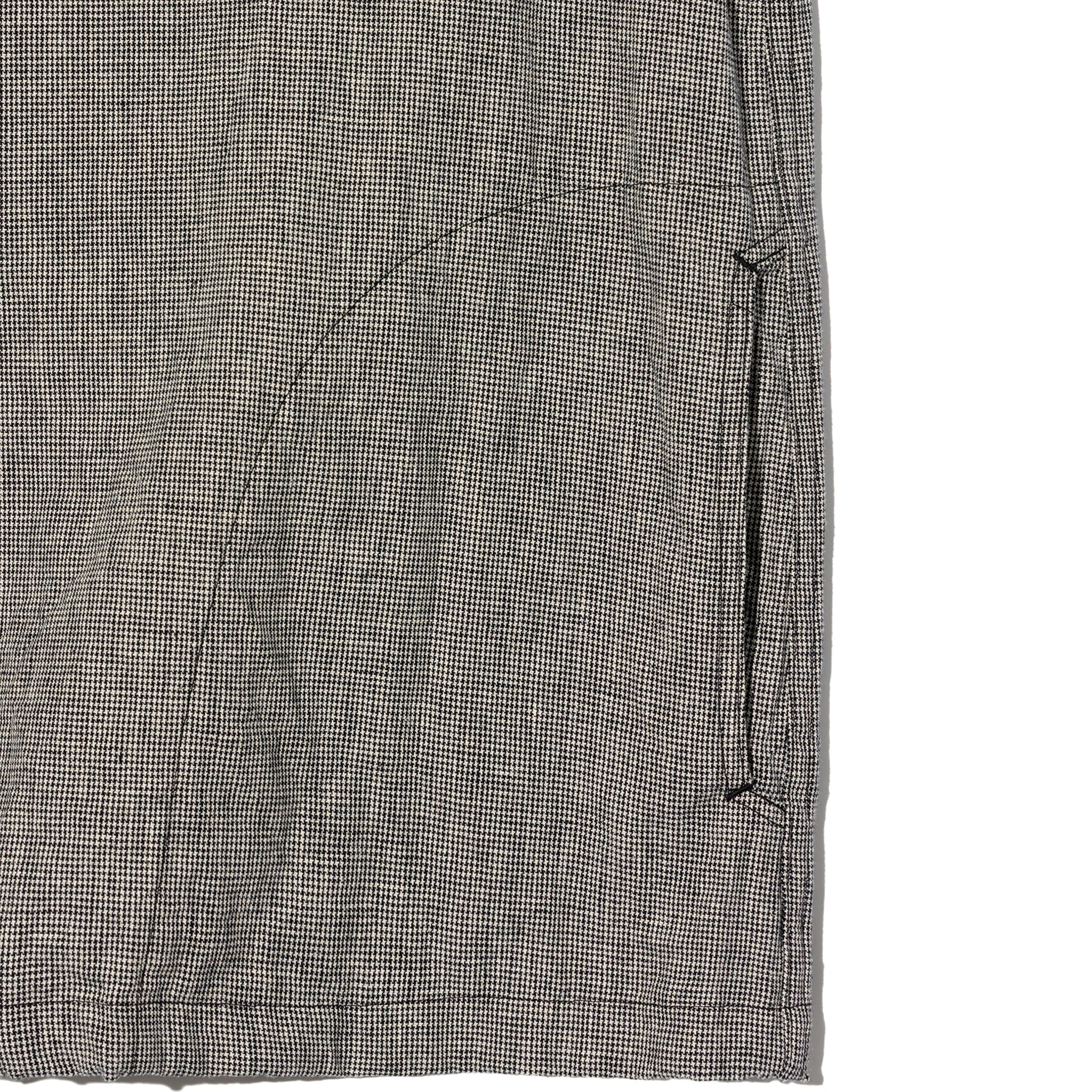 Engineered Garments Cagoule Shirt Black/Grey CL Houndstooth