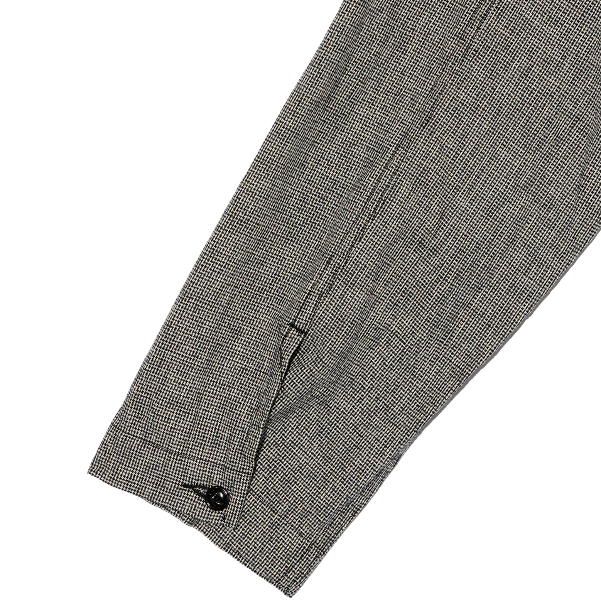 Engineered Garments Cagoule Shirt Black/Grey CL Houndstooth