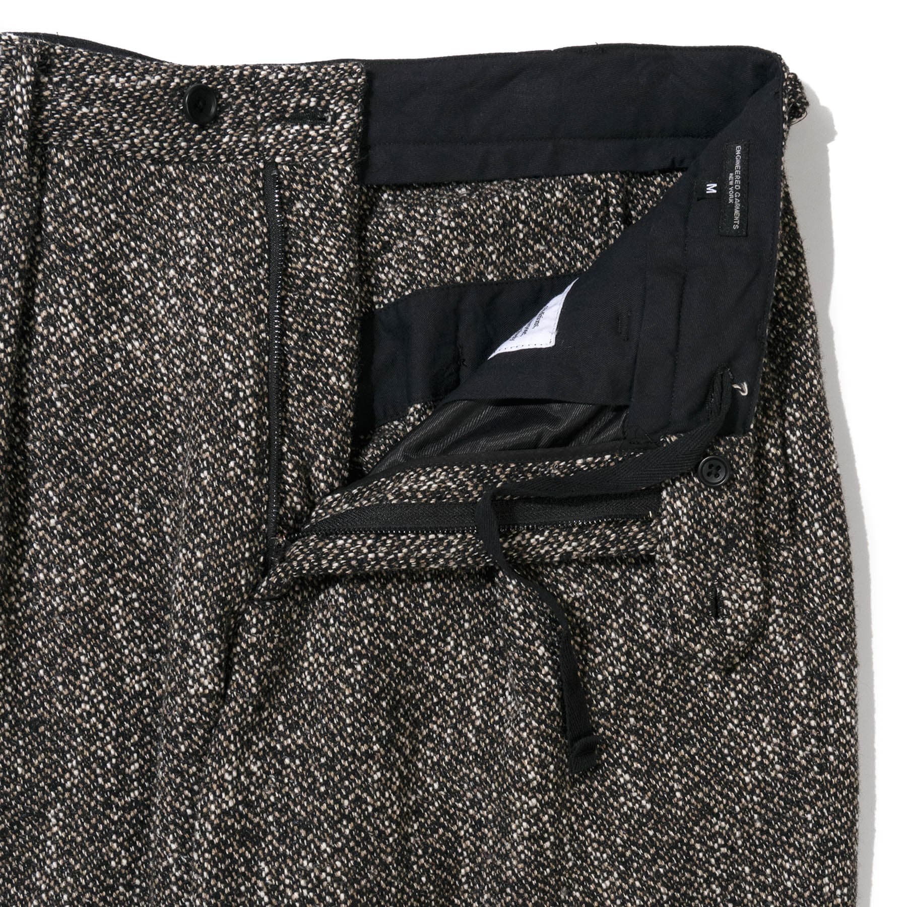 Carlyle Pant - Brown/Black Wool Homespun