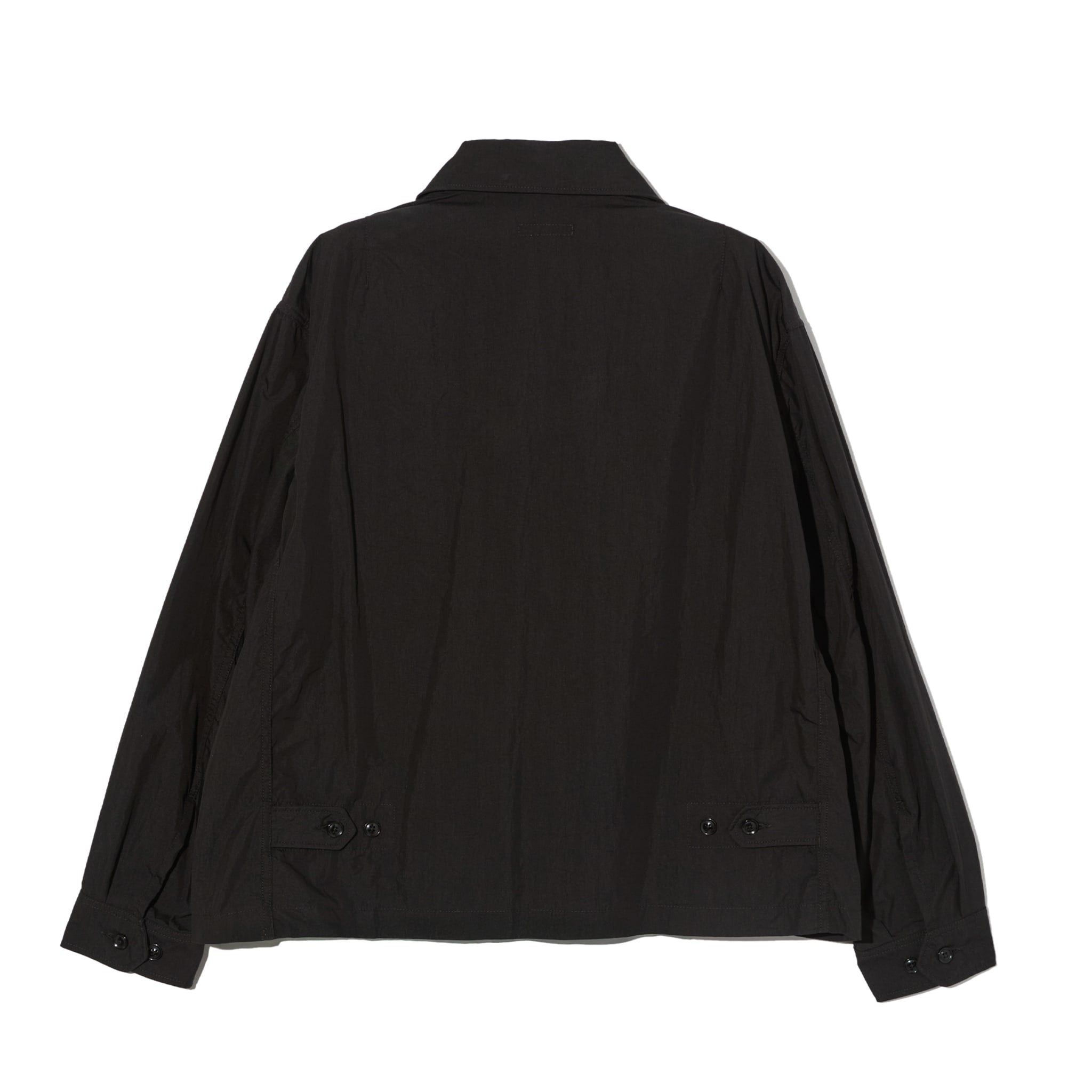 Engineered Garments Claigton Jacket Black Lightweight Nyco Poplin