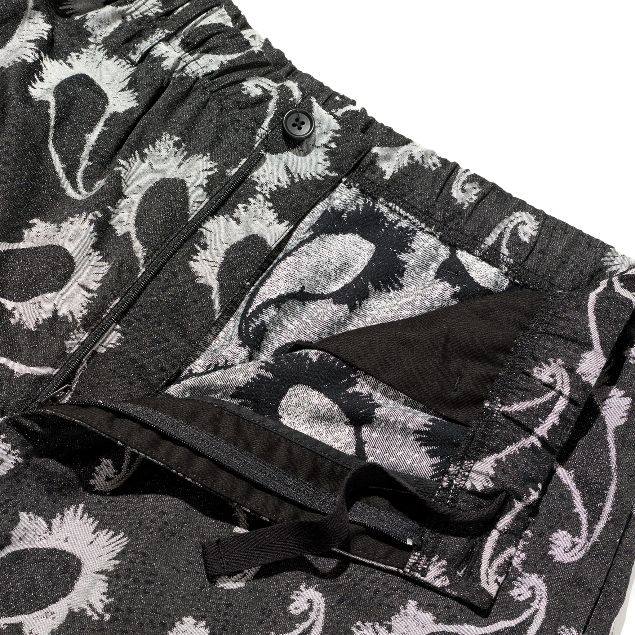 Engineered Garments Drawstring Pant Black/Grey CP Paisley Jacquard