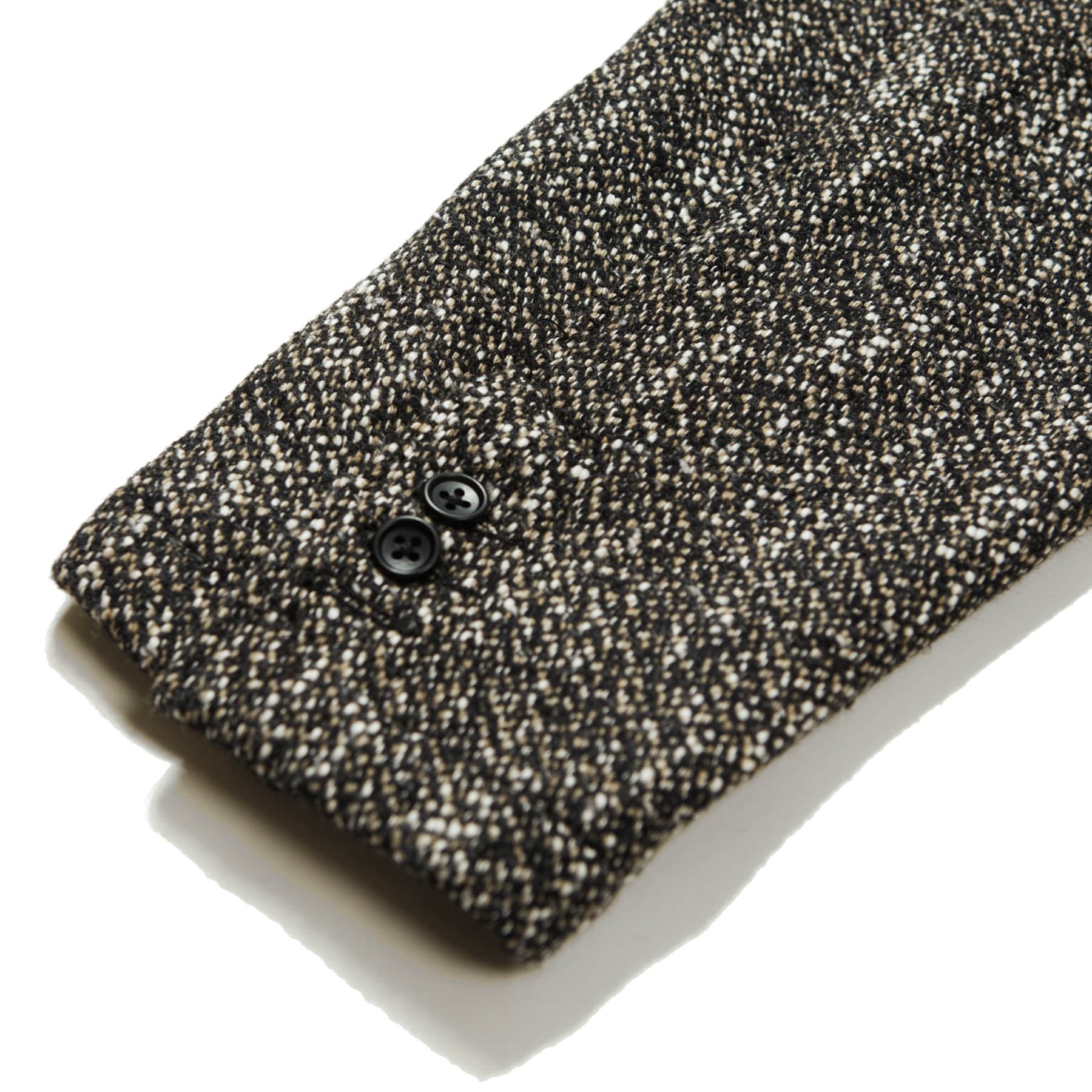 Loiter Jacket - Brown/Black Wool Homespun