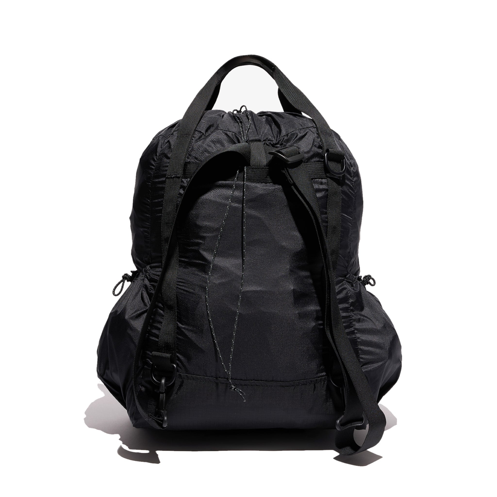 Engineered Garments UL 3 Way Bag Black Nylon Micro Ripstop | BlackBlue
