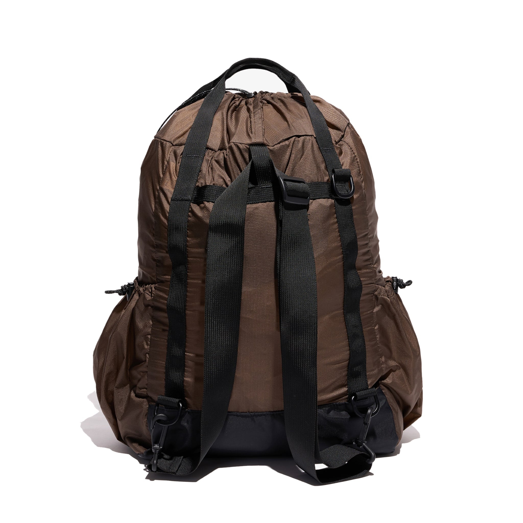 Engineered Garments UL 3 Way Bag Brown Nylon Micro Ripstop | BlackBlue