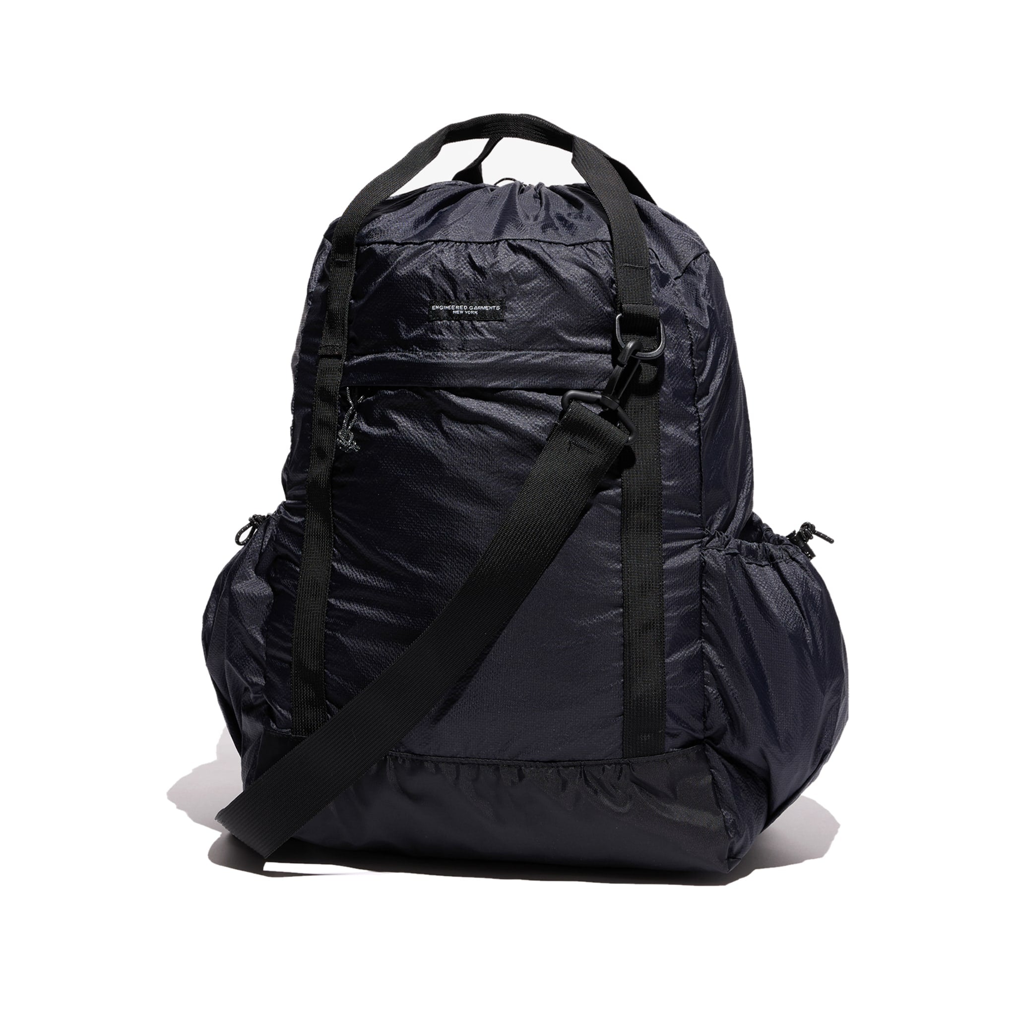 Engineered Garments UL 3 Way Bag Dark Navy Nylon Micro Ripstop