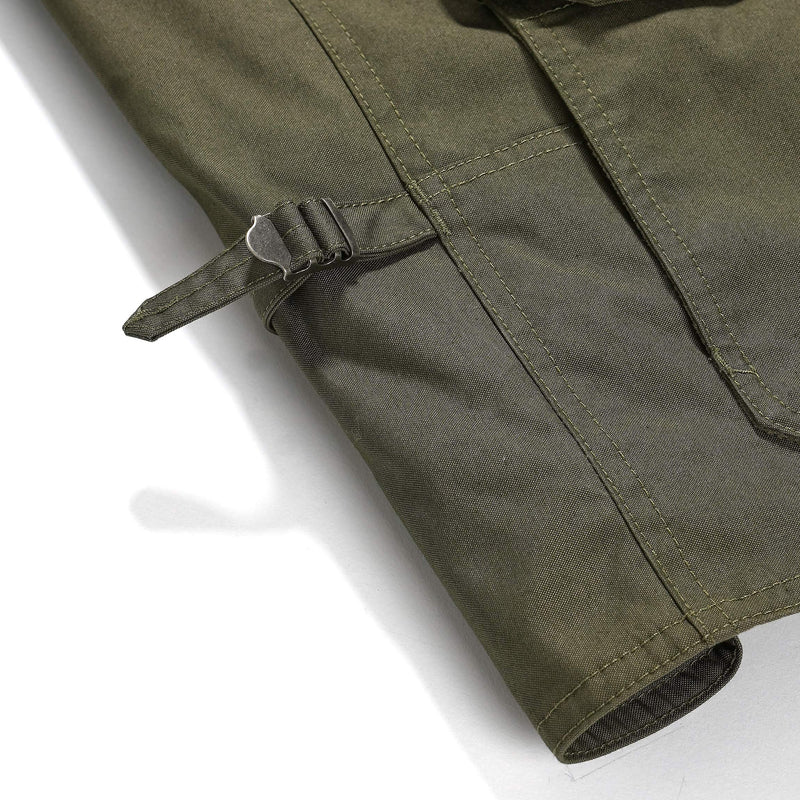 Engineered Garments G8 Jacket Olive CP Weather Poplin Waist Tabs