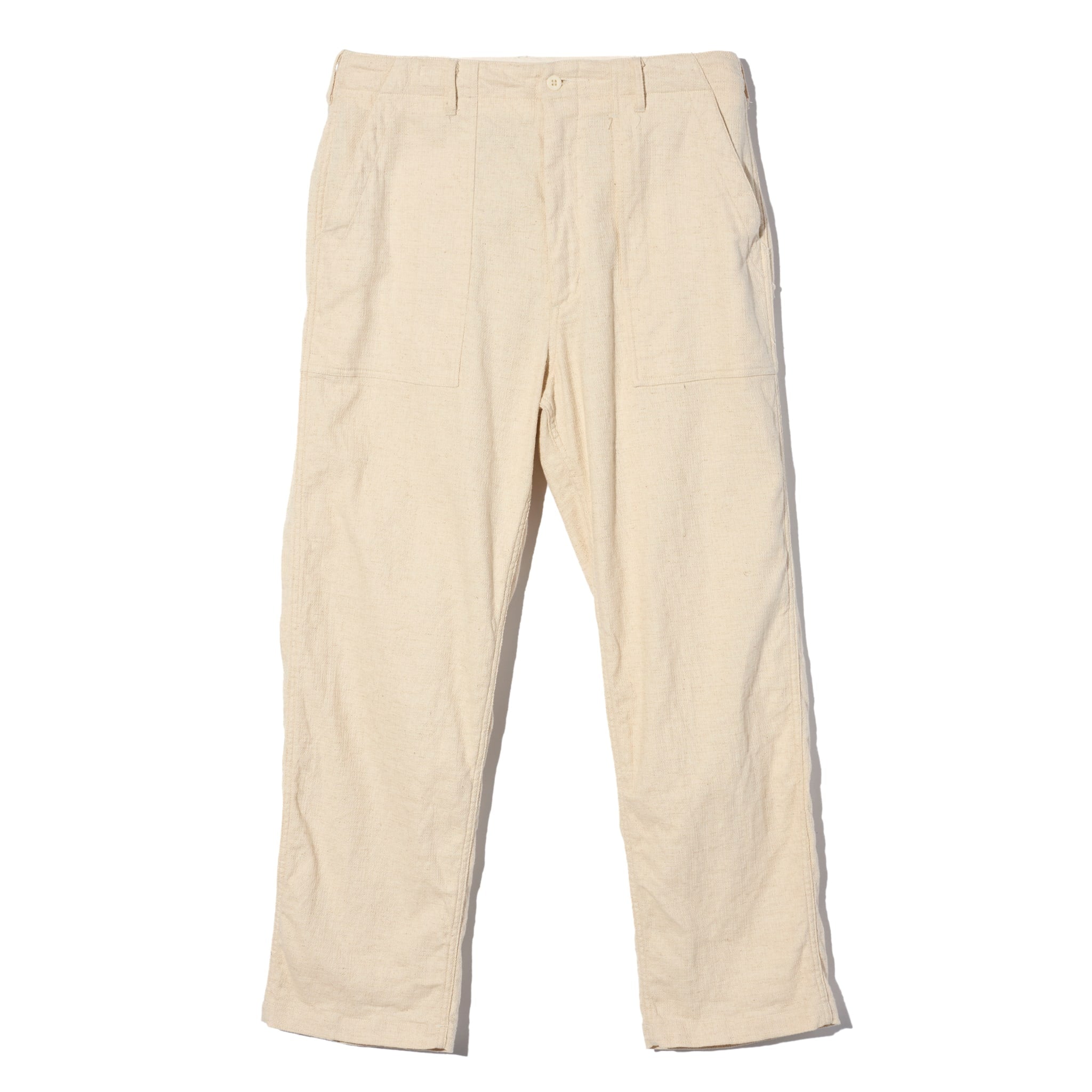 Engineered Garments Fatigue Pant Natural CL Java Cloth | BlackBlue