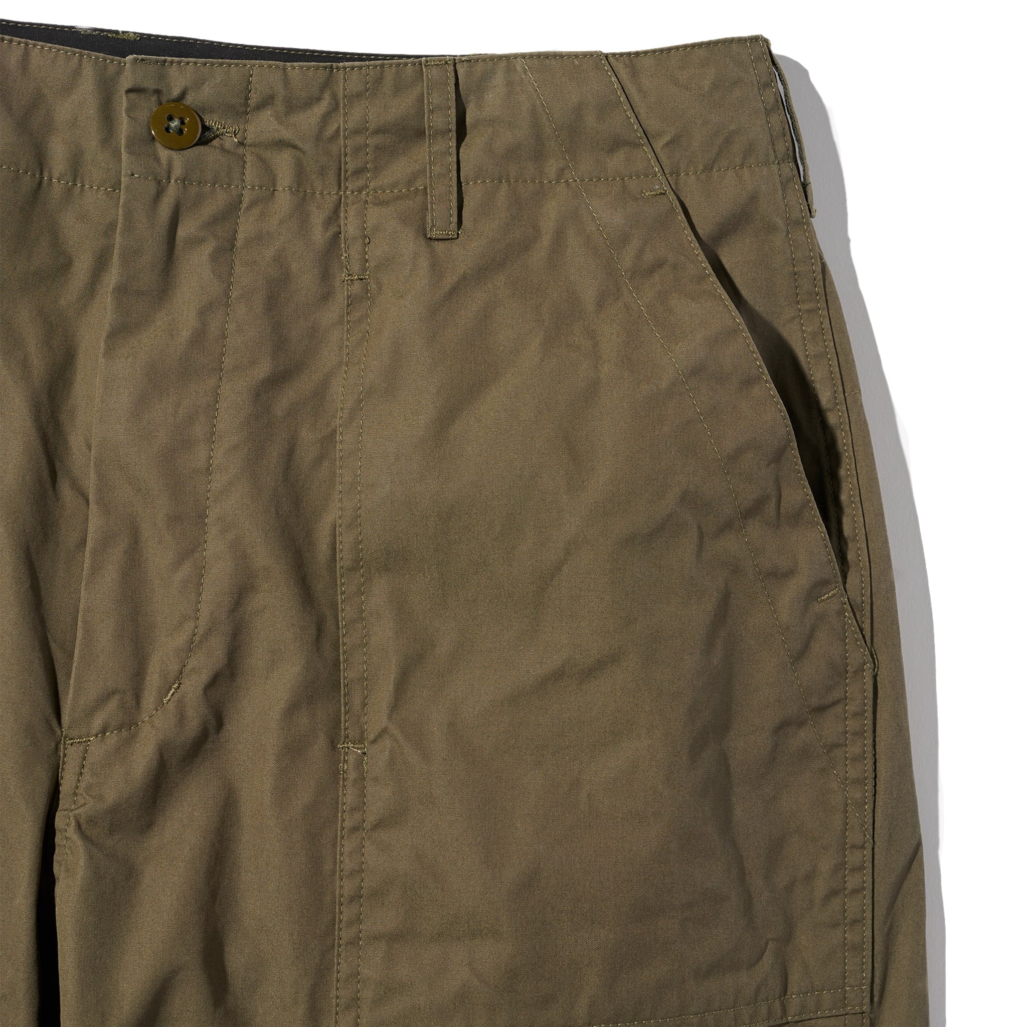 Fatigue Pant - Olive Coated Cotton Cloth