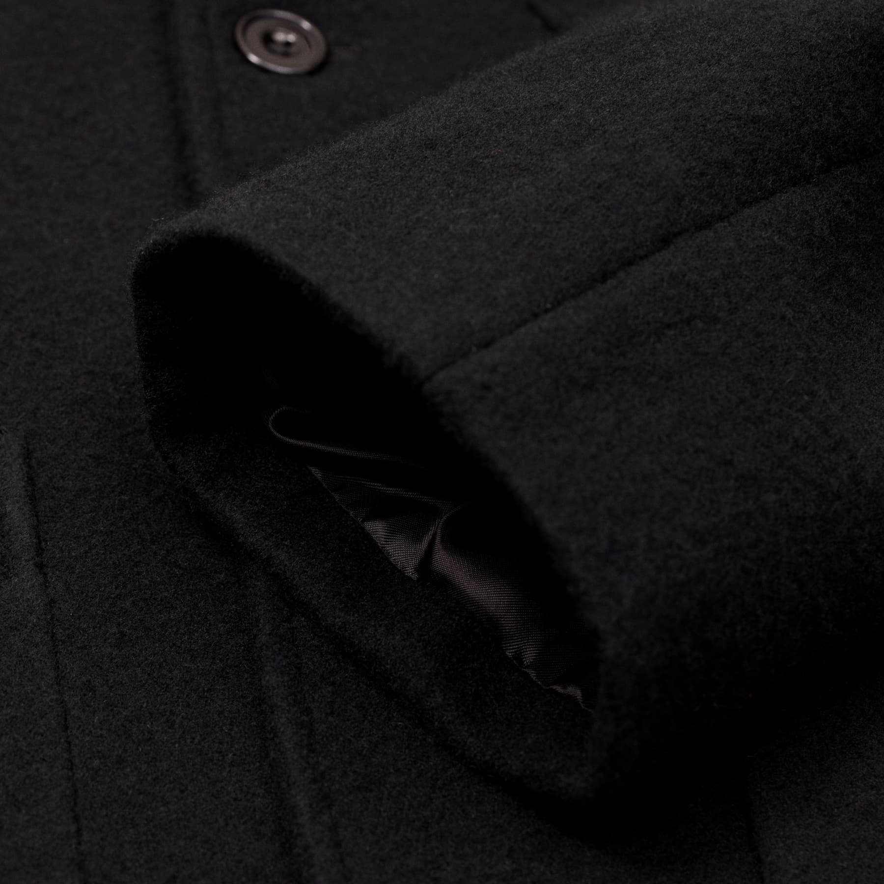 Arpenteur Fox J Lined Blazer Pure Wool Flannel Black | BlackBlue
