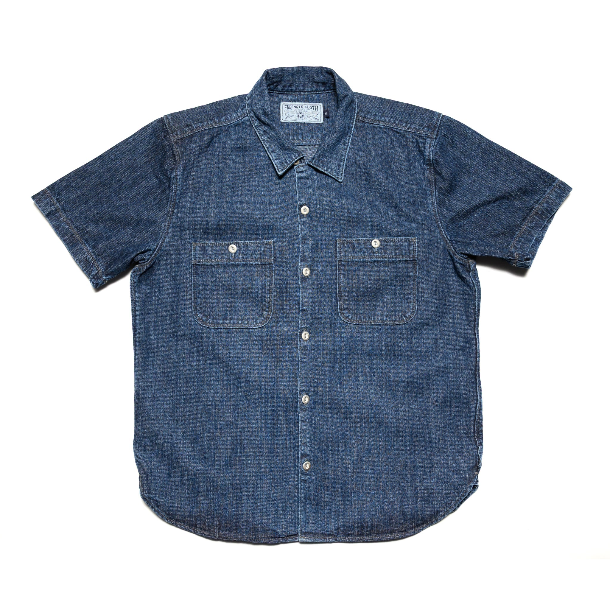 Dayton Short Sleeve Indigo