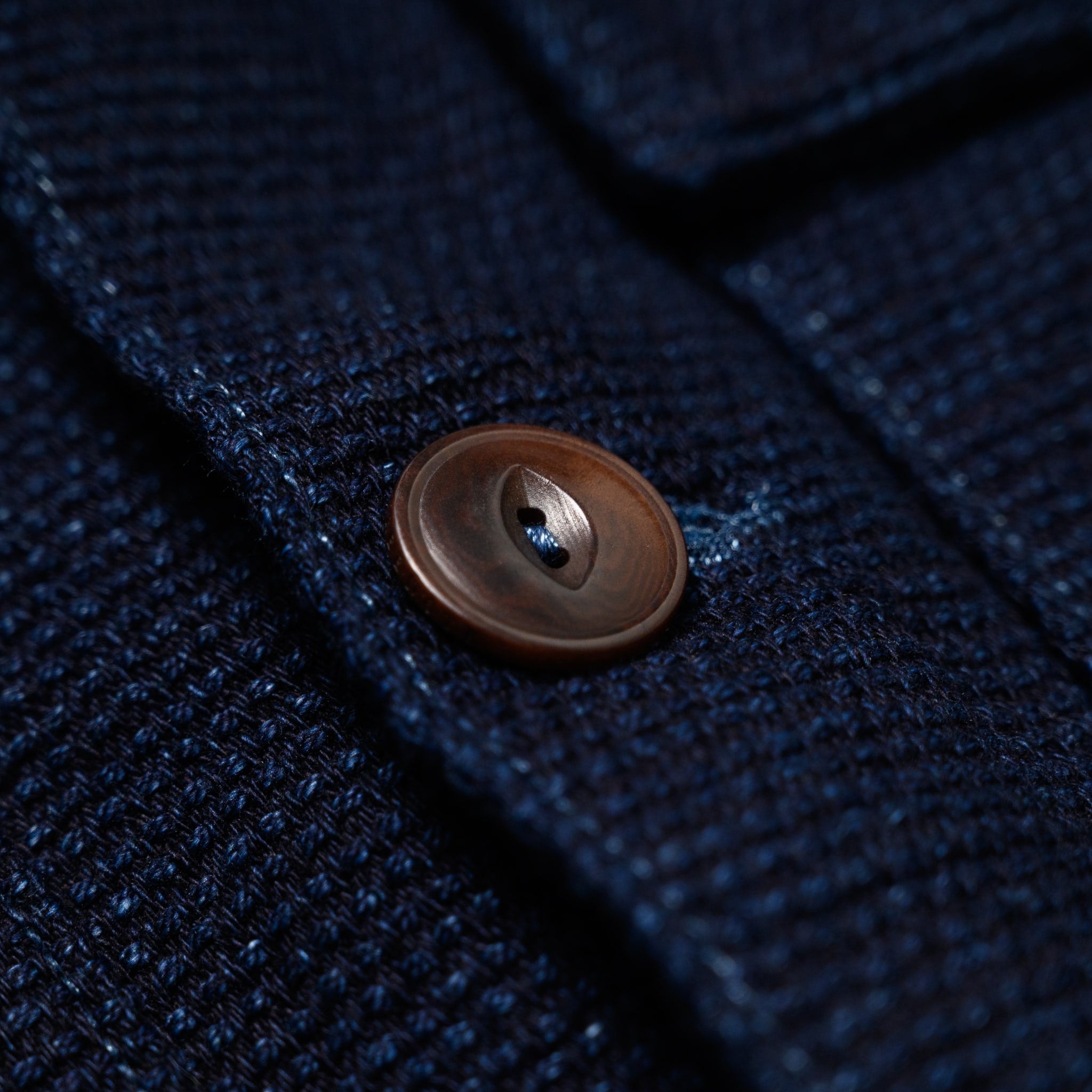 Freenote Cloth Midway Indigo Sashiko | BlackBlue