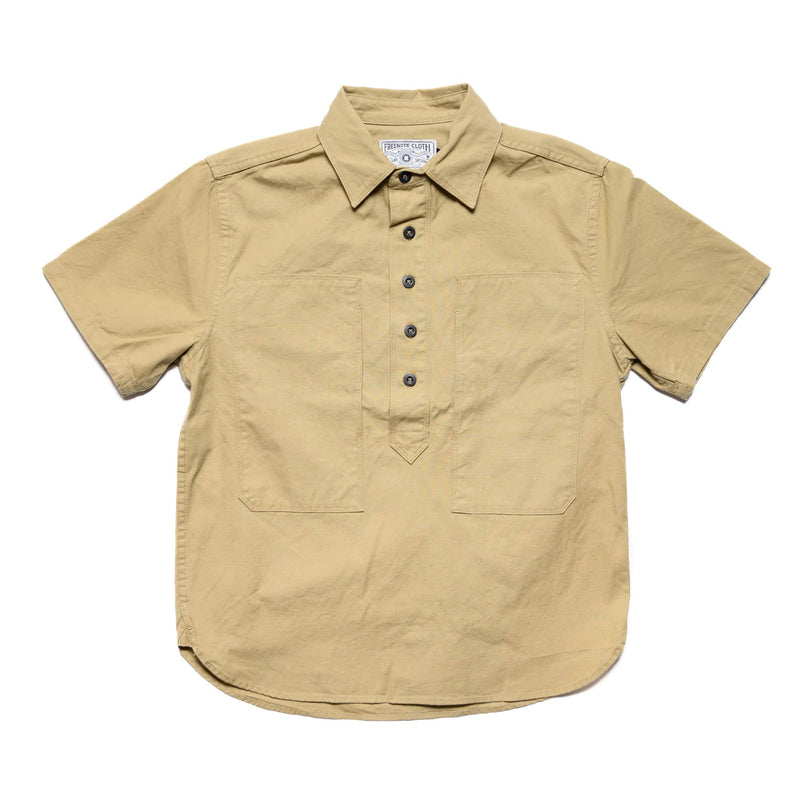 Deck Popover Short Sleeve - Field Tan