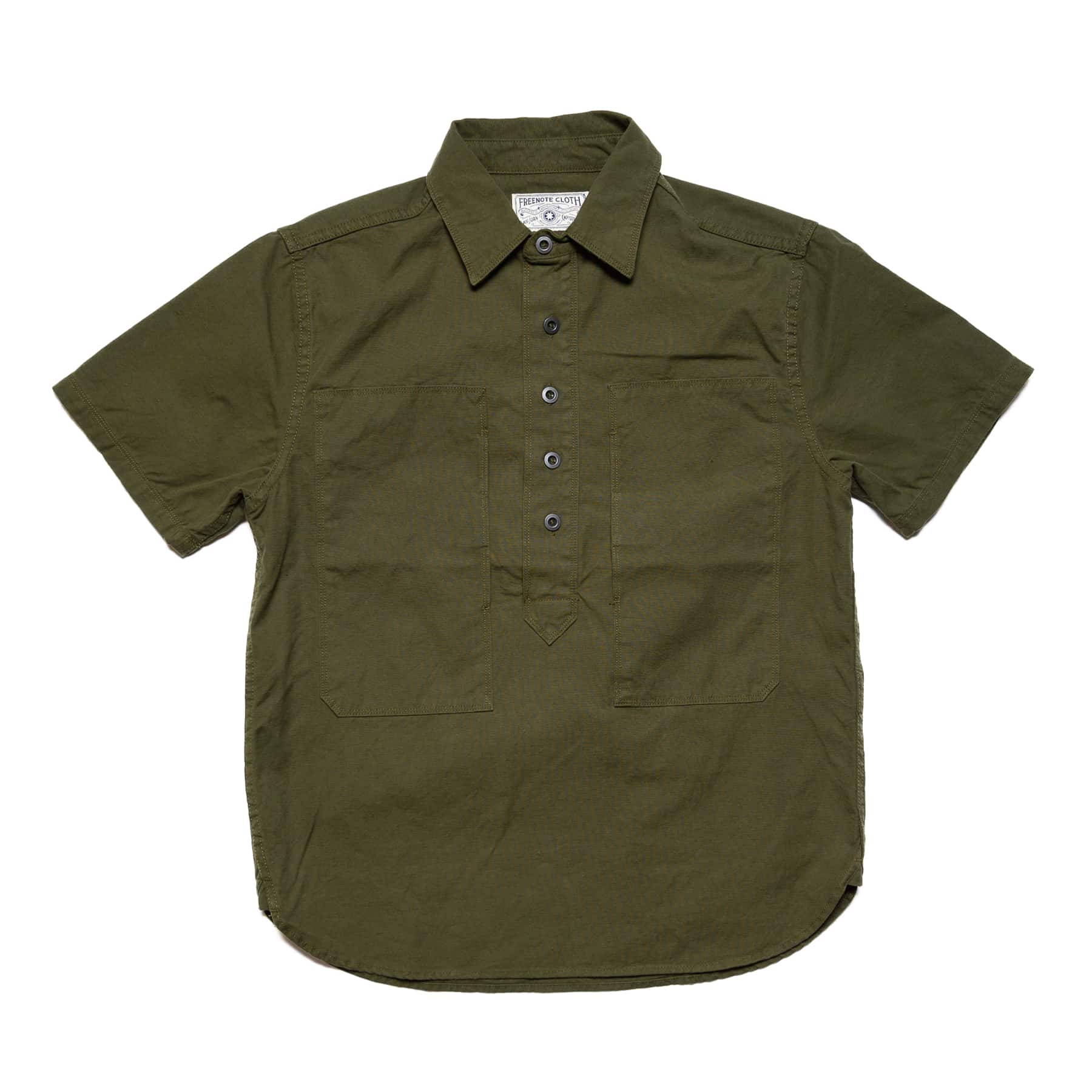 Deck Popover Short Sleeve - Army Green