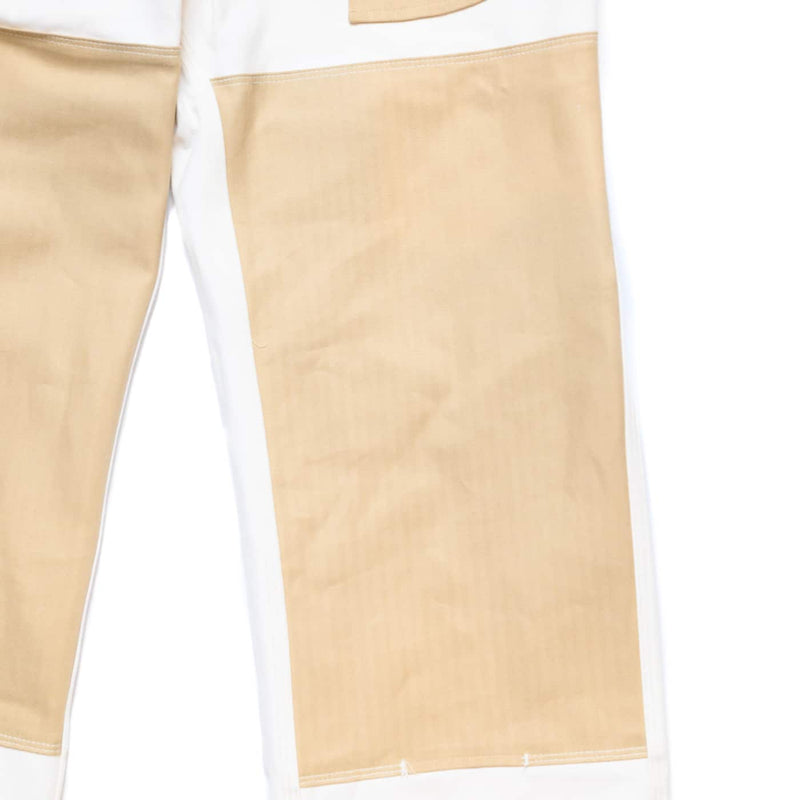 Freenote Ortega Pant White Herringbone Interior Knee