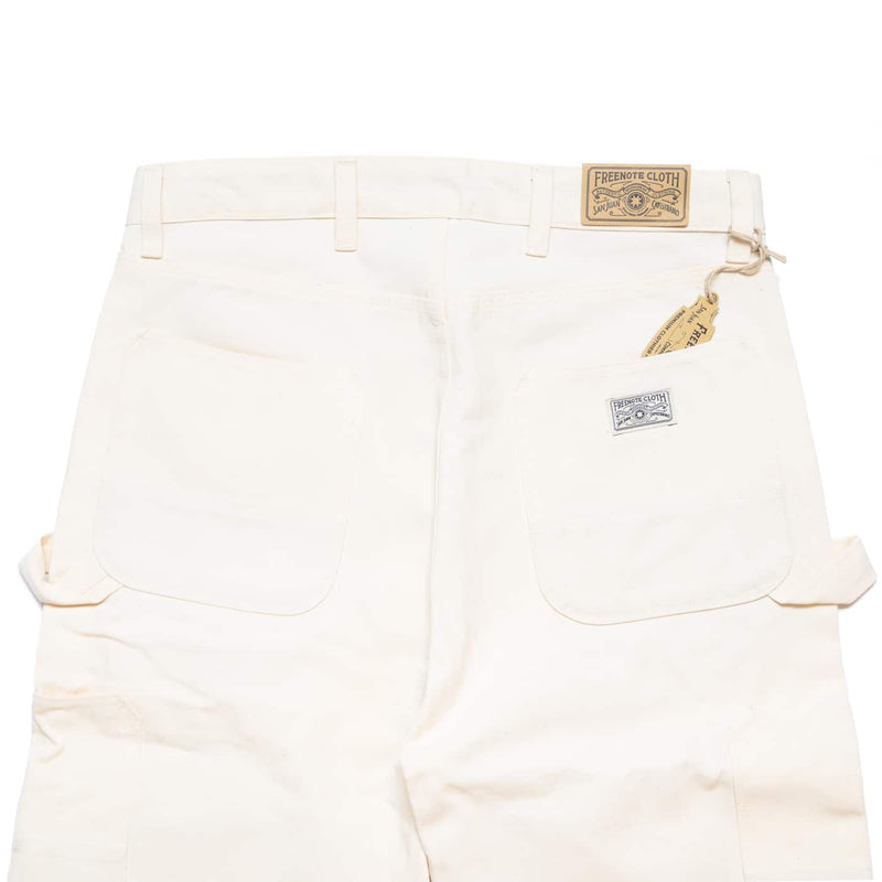 Freenote Ortega Pant White Herringbone Rear Details