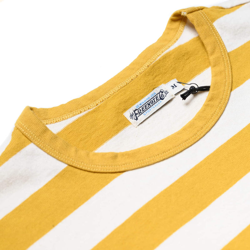 Shifter Short Sleeve - Mustard Stripe