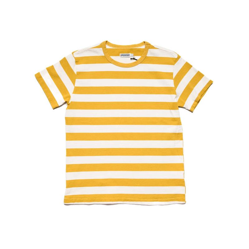 Shifter Short Sleeve - Mustard Stripe
