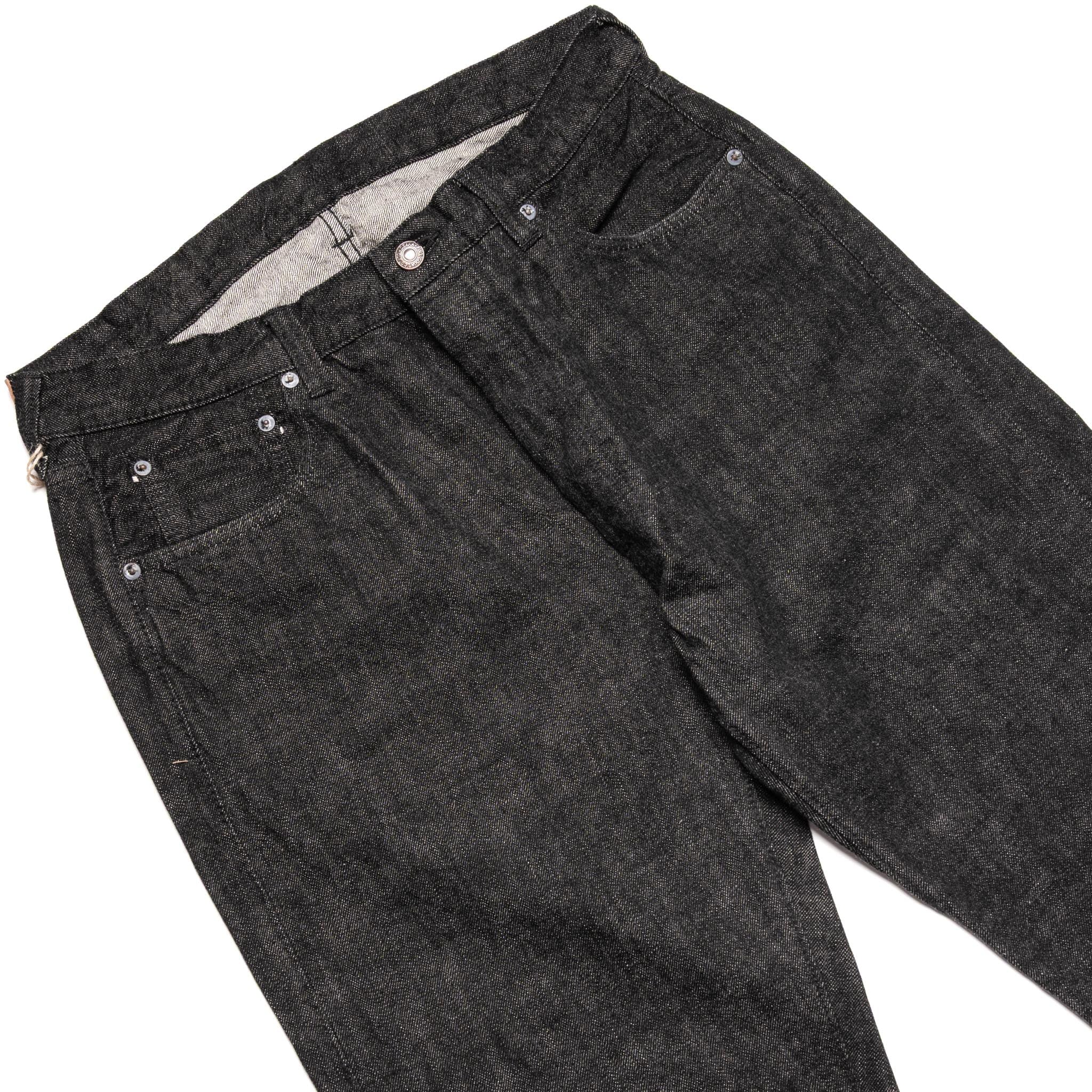 Fullcount 1101BK Straight 13.7oz Selvedge Denim Black | BlackBlue