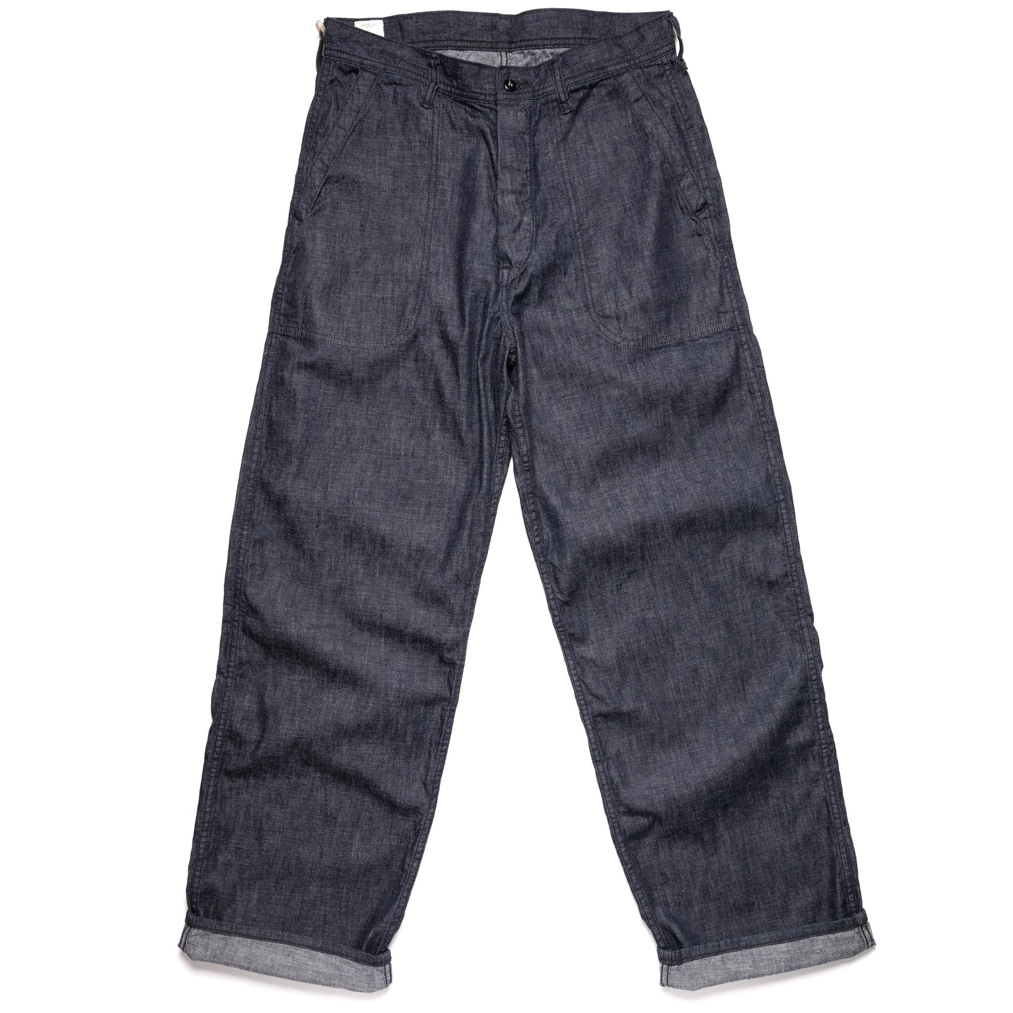 Fullcount 1141-1 USN Seamen's Trousers Indigo | BlackBlue