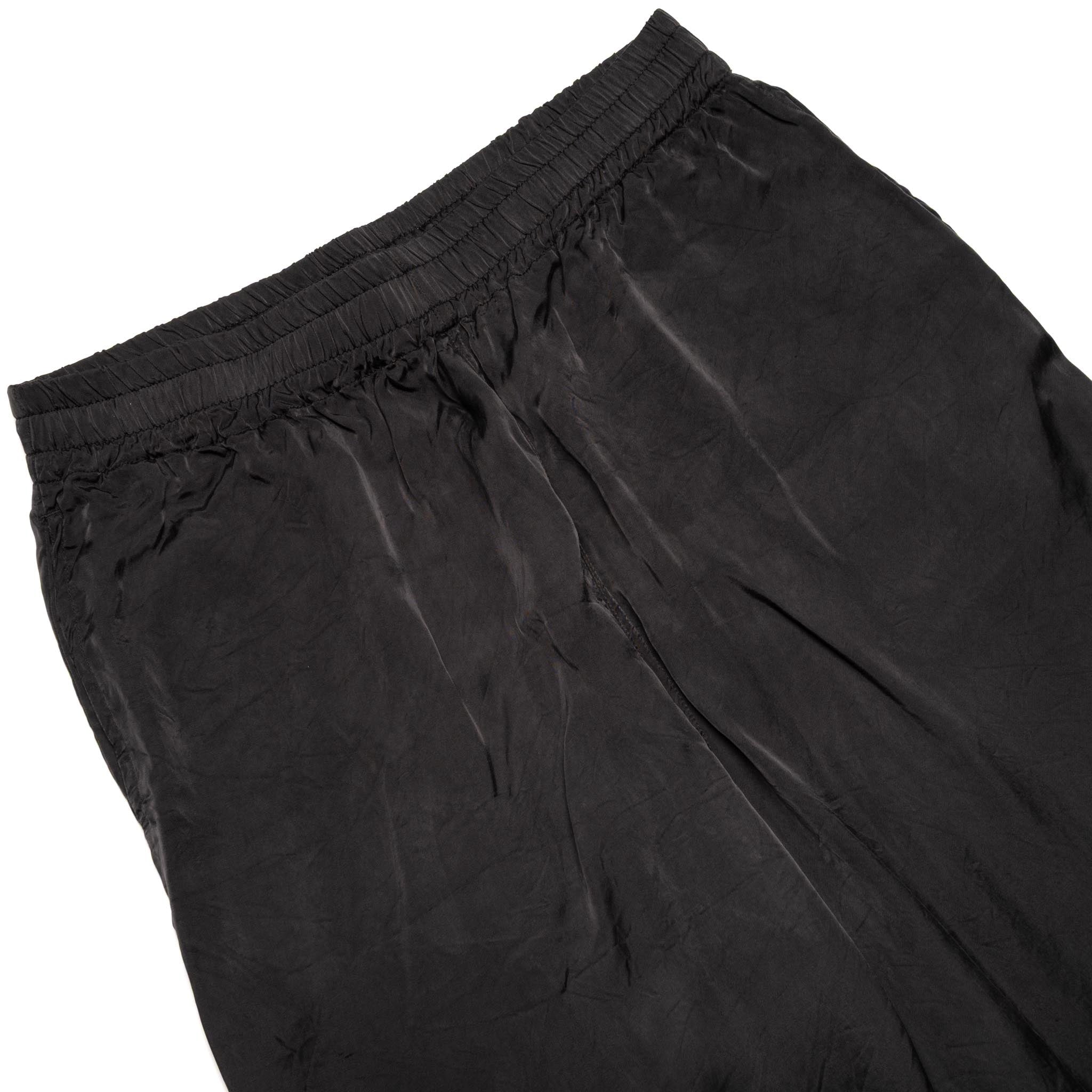 1143-3 Fibril Cupro Resort Shorts - Black