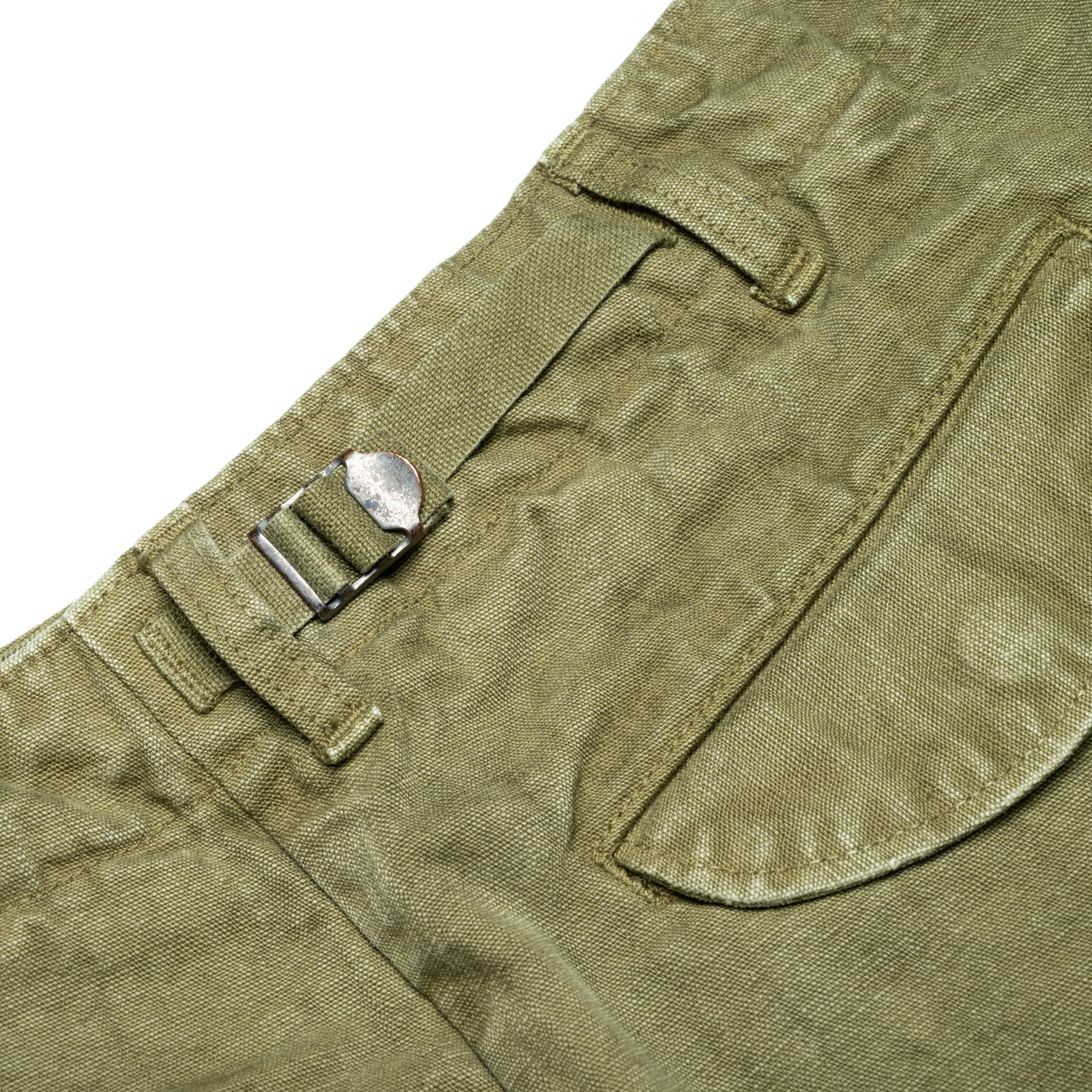 1144VE Tent Cloth Field Cargo Shorts VE (Vintage Effect) Olive Drab