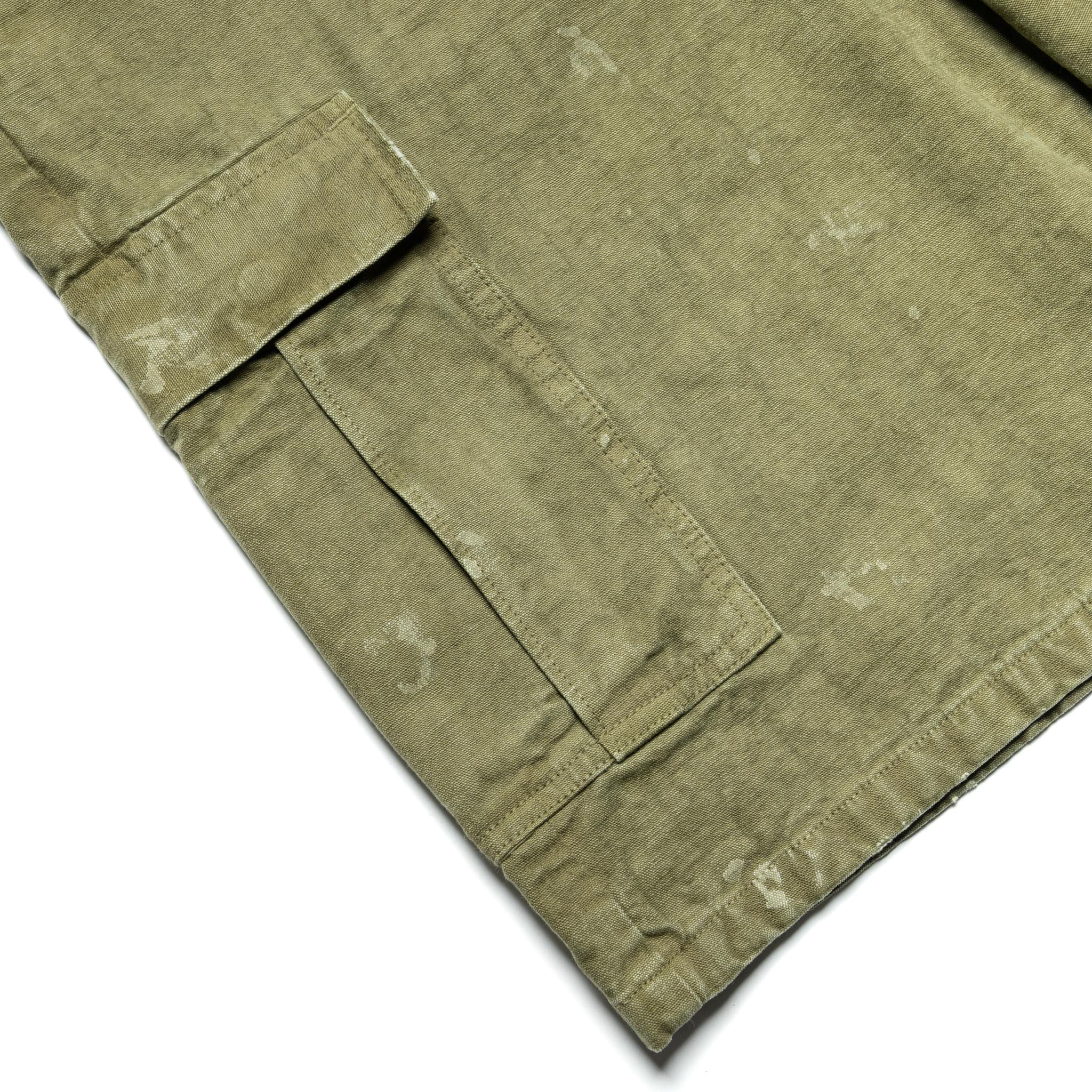 1144VE Tent Cloth Field Cargo Shorts VE (Vintage Effect) Olive Drab