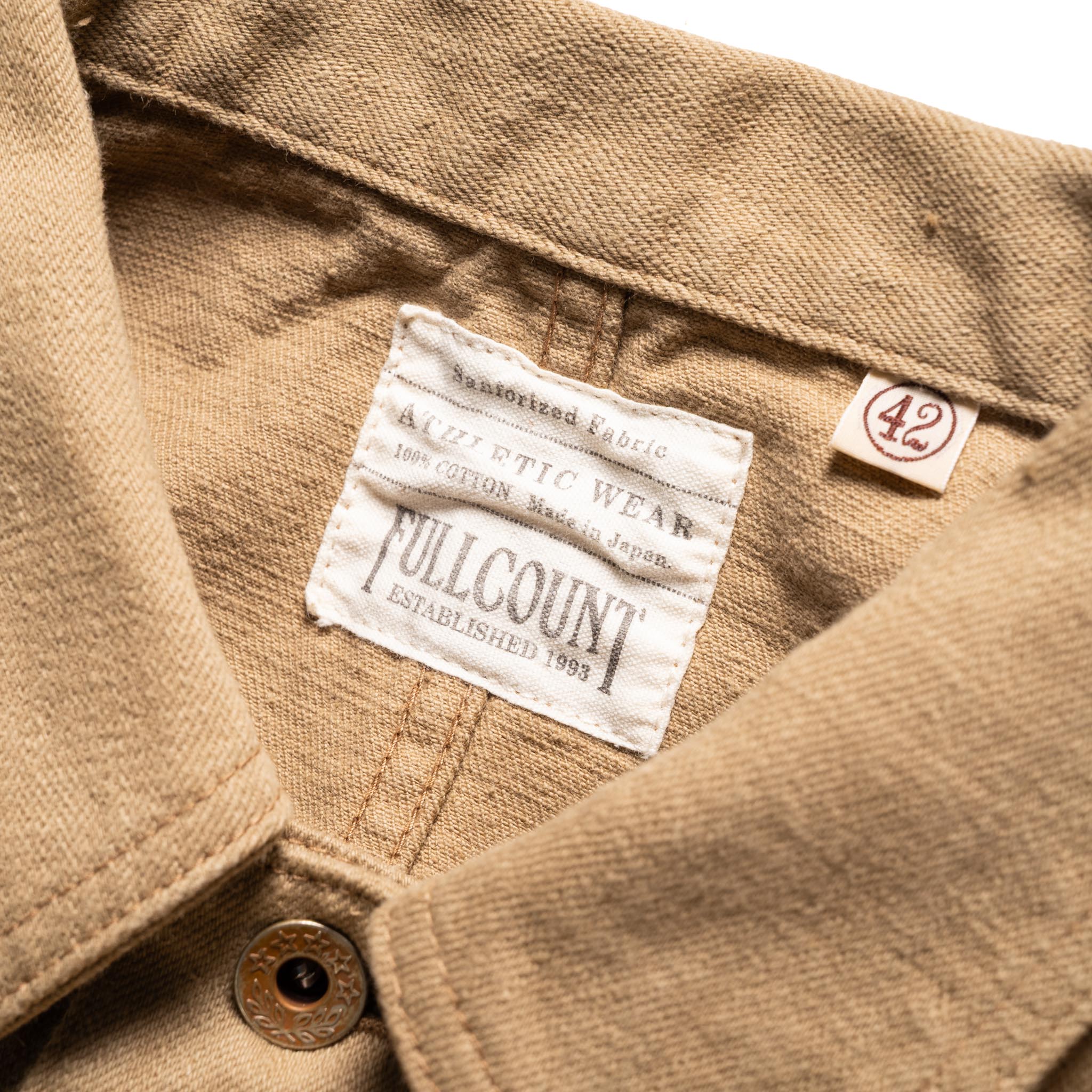 2015BE Chore Jacket Beige Denim