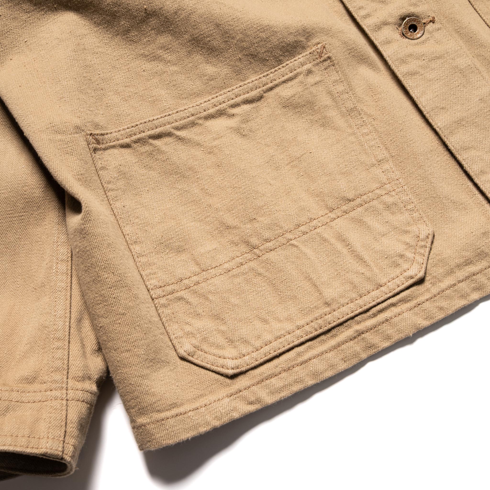 2015BE Chore Jacket Beige Denim