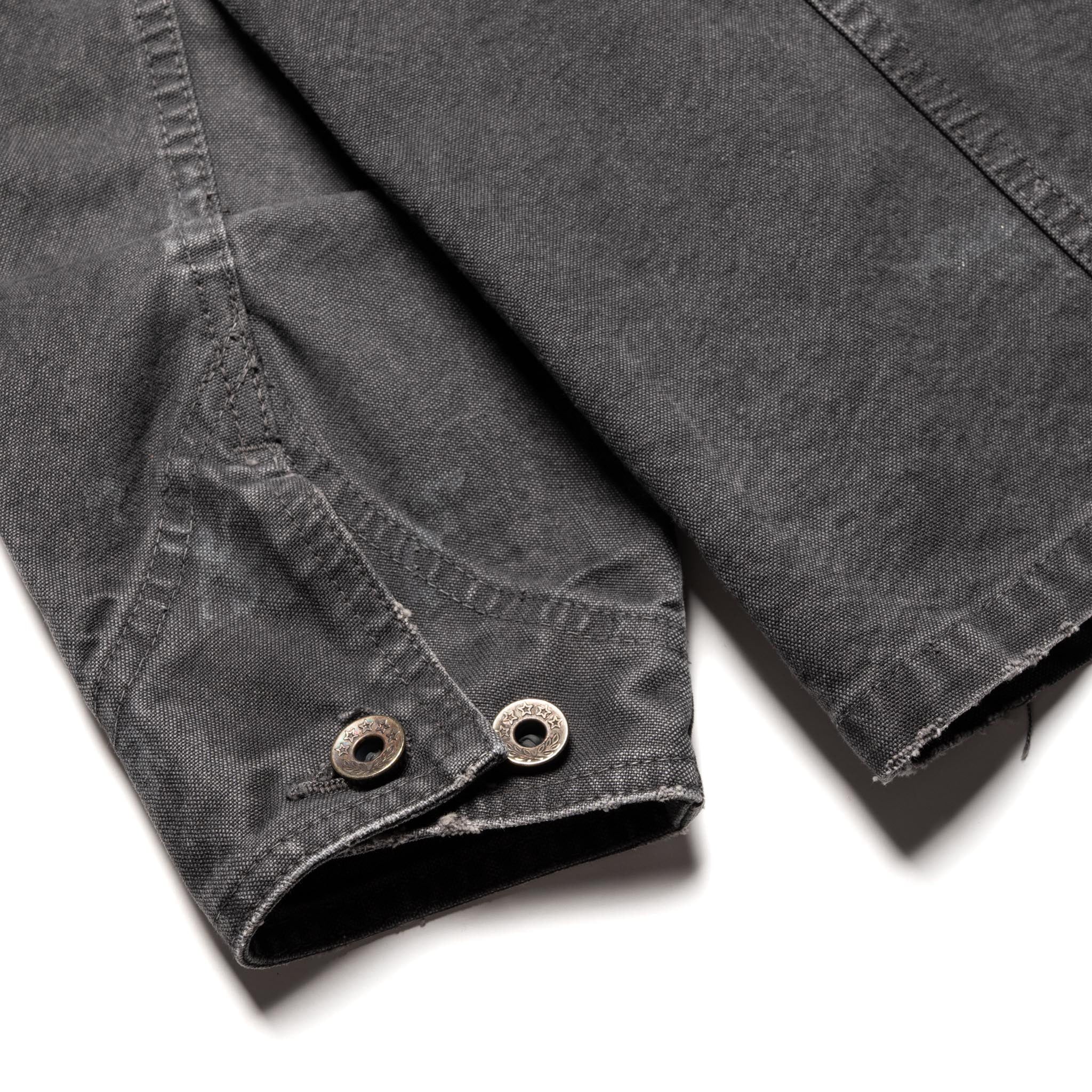 2053VE Tent Cloth Chore Jacket VE (Vintage Effect) Faded Black