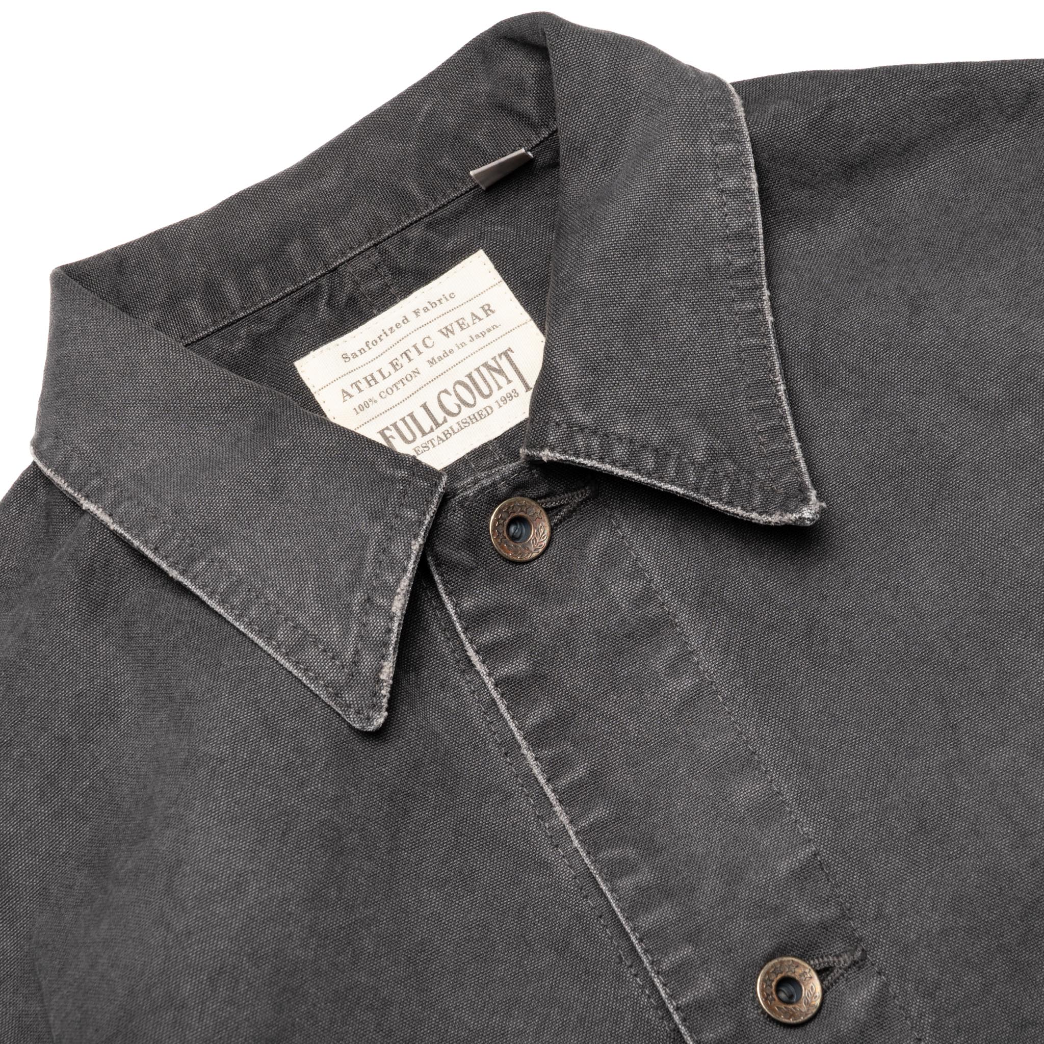 2053VE Tent Cloth Chore Jacket VE (Vintage Effect) Faded Black