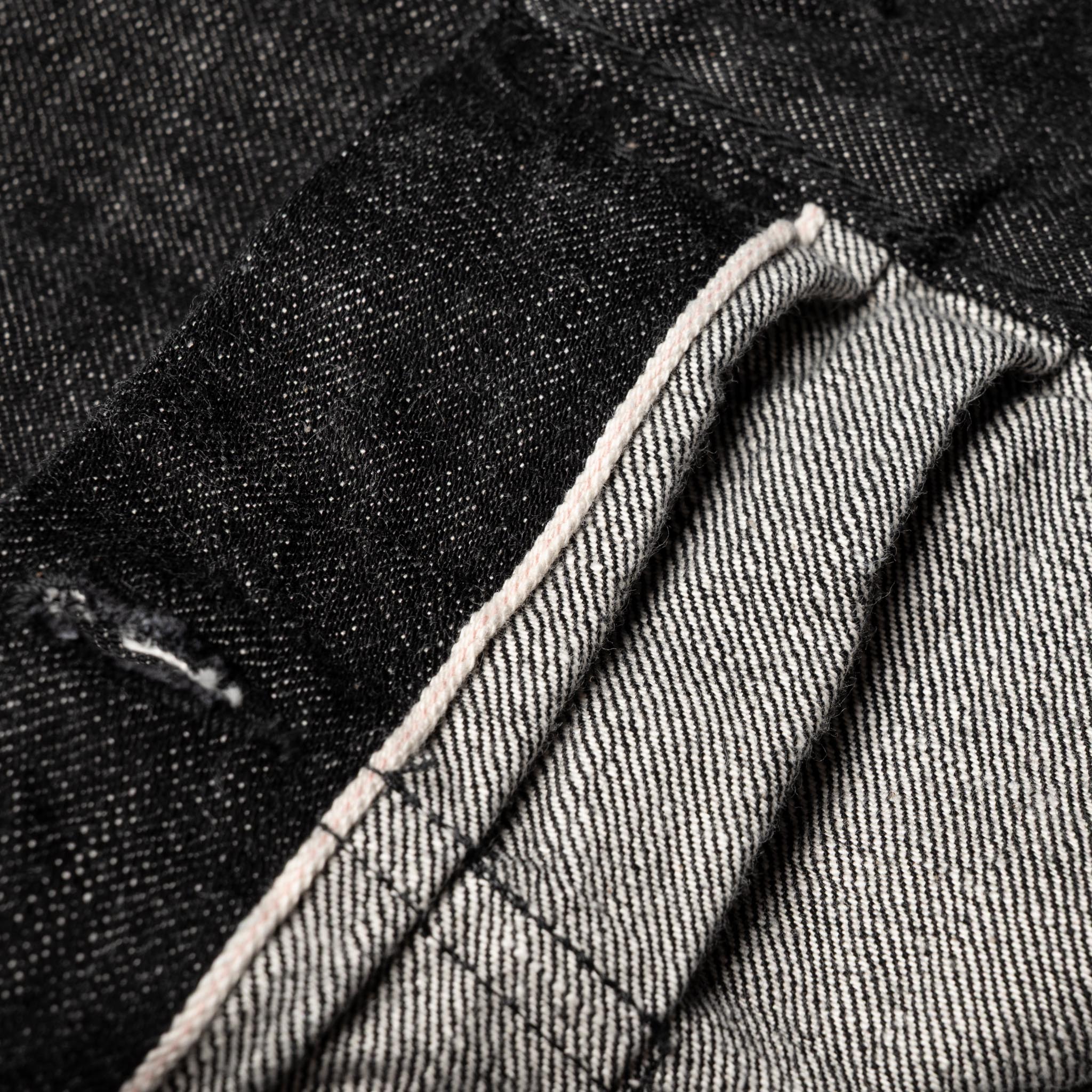 2102BK Type2 Black Denim Jacket Black