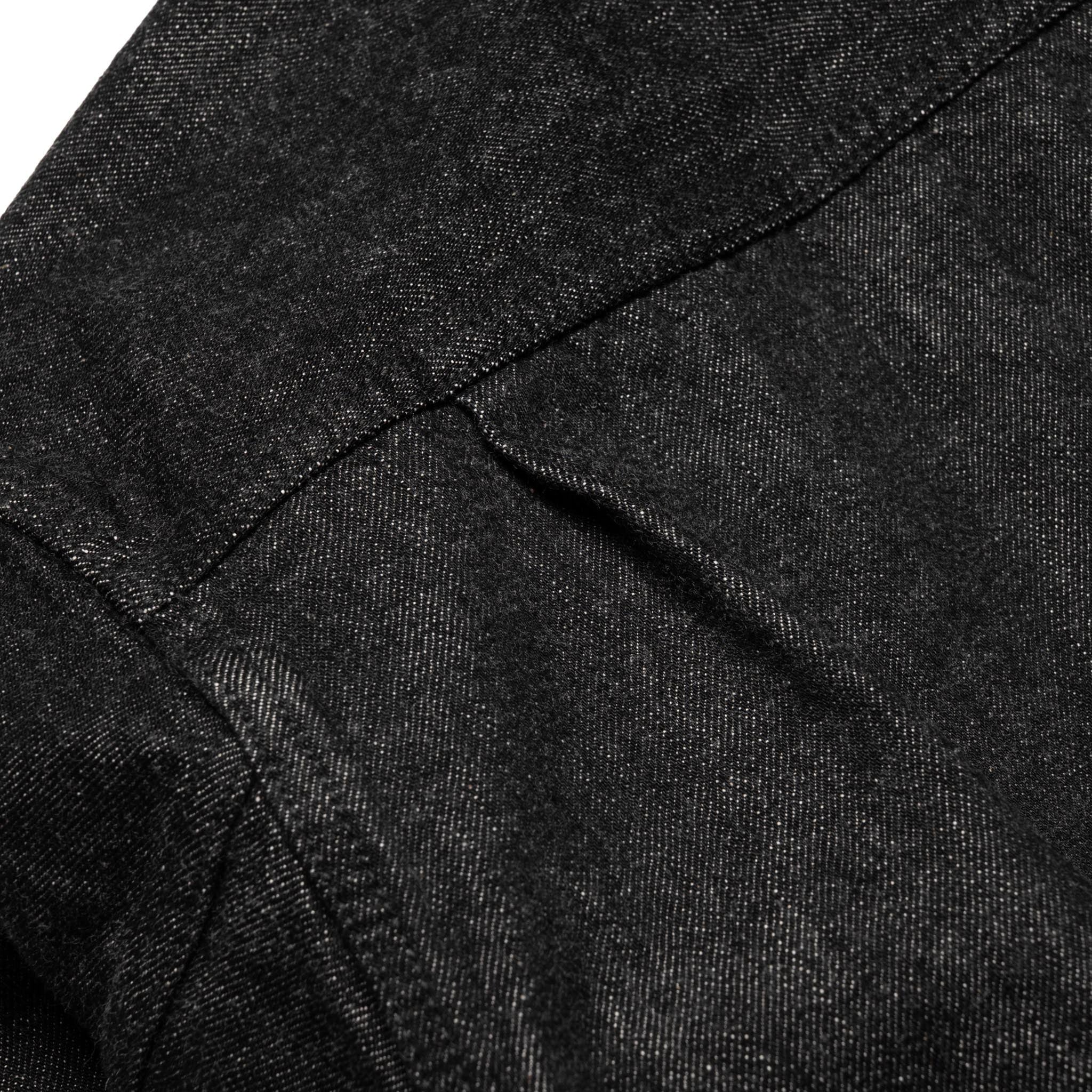 2102BK Type2 Black Denim Jacket Black